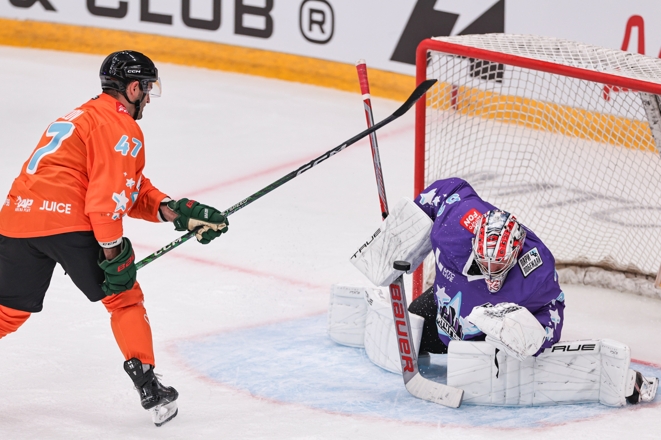 Матч года 2024: Игроки НХЛ против Игроков КХЛ. Спортивный репортажный фотограф Казань Нафис Сиразетдинов