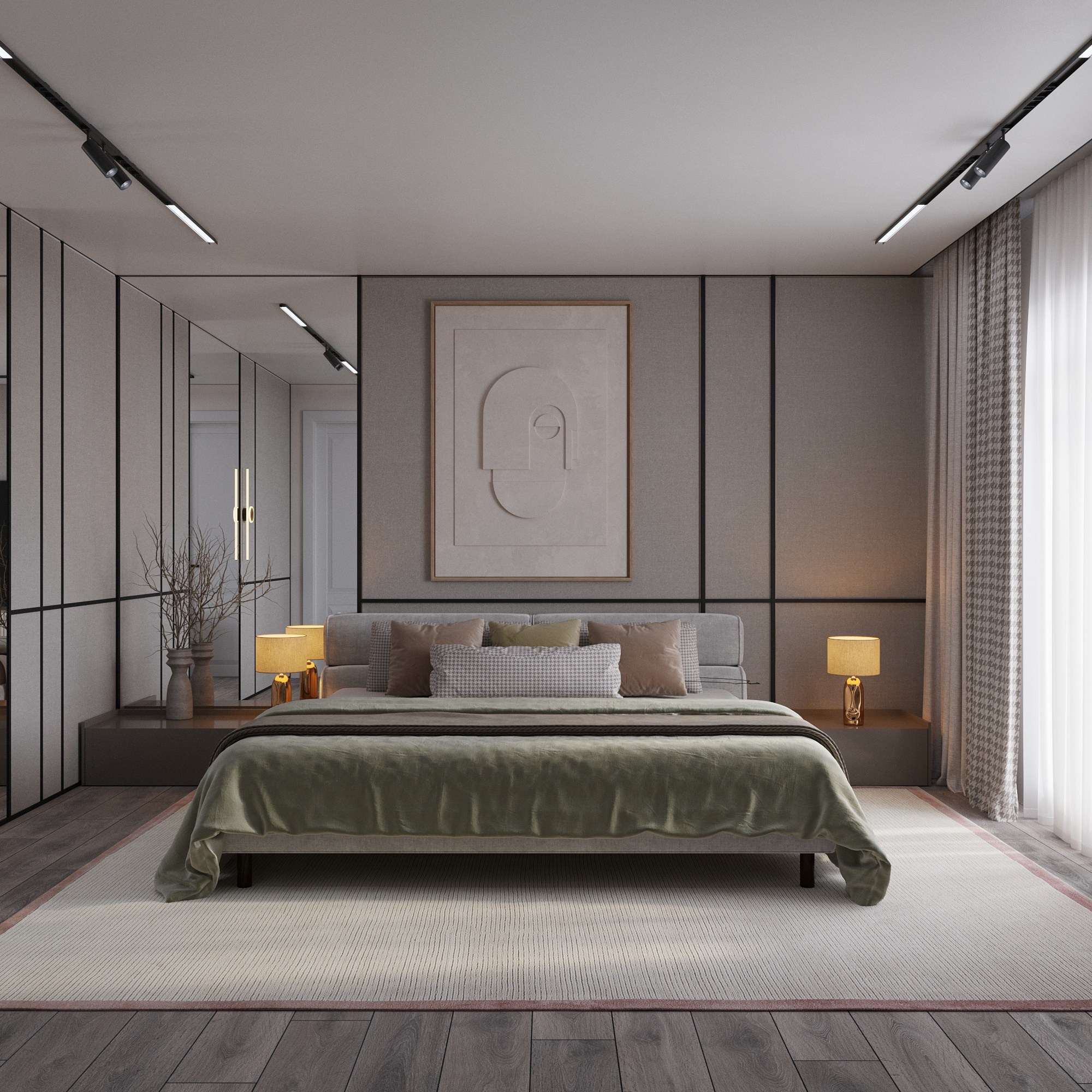 Санкт -Петербург трехкомнатная квартира. Kich.design