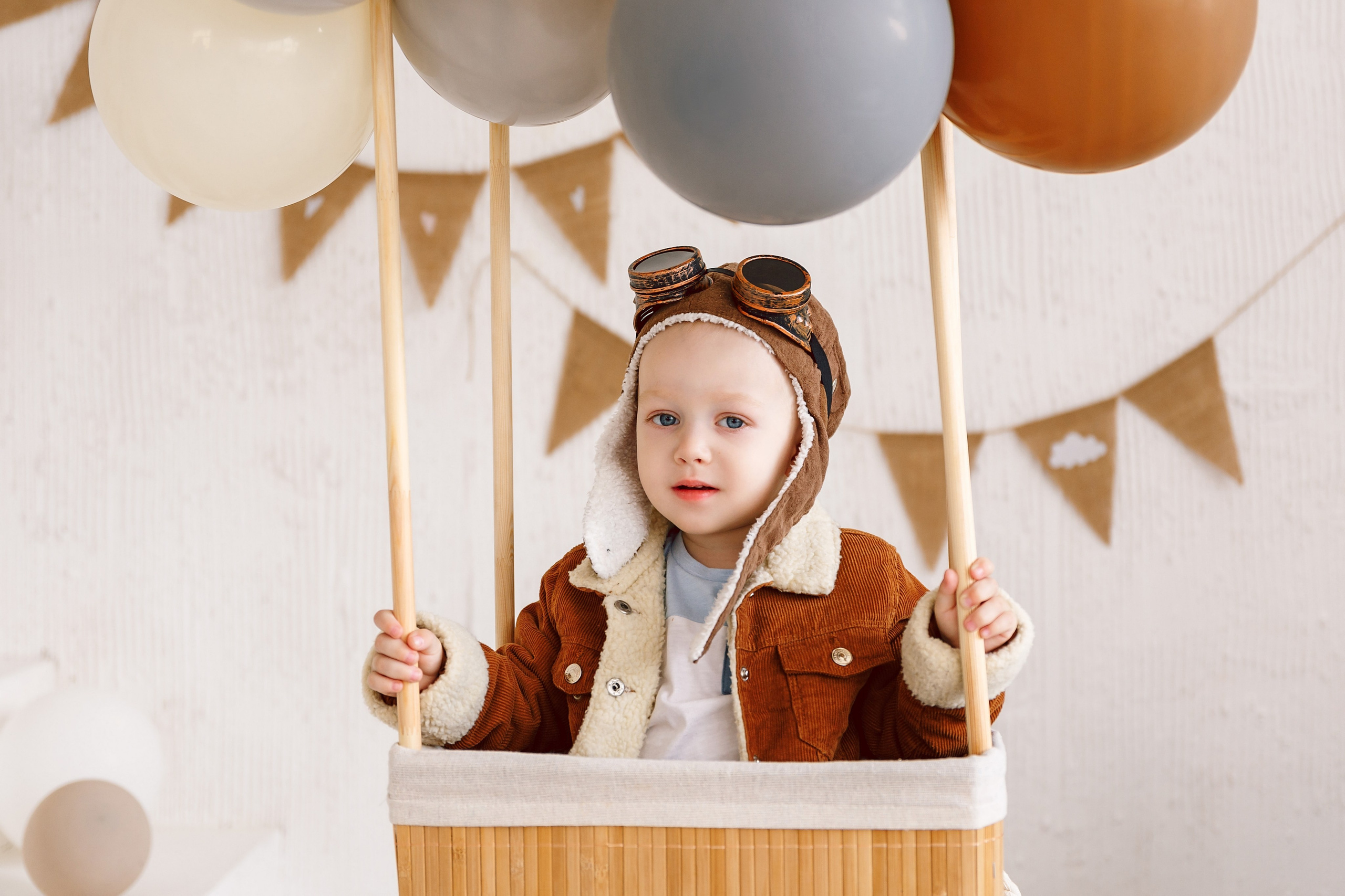 Фотодень «на воздушном шаре» № 1. Фотограф новорожденных Тверь Диана Муляева