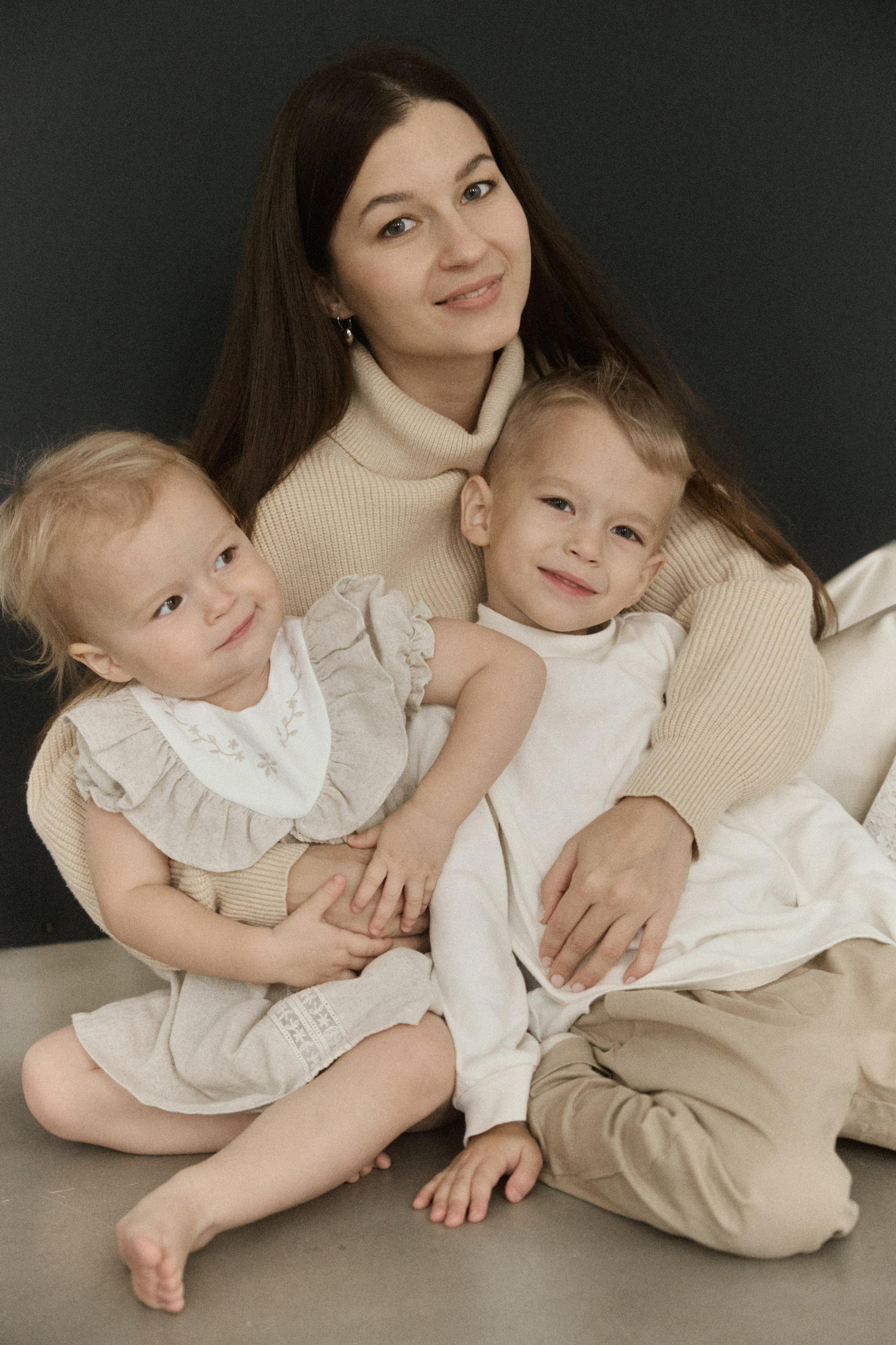 Настя + Демьян + Агата. Семейный и детский фотограф Юлия Шох