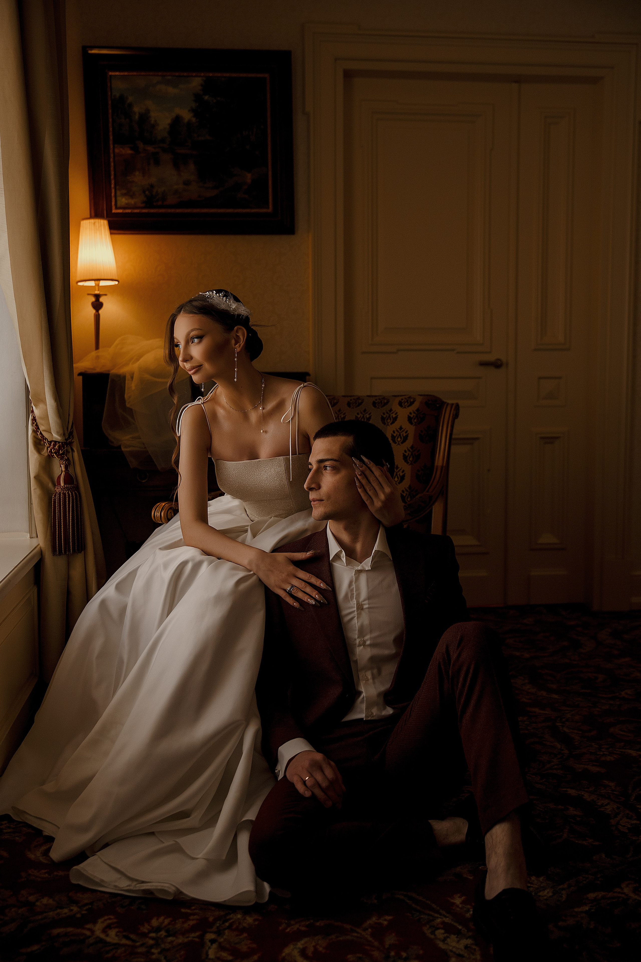 Утро в отеле Талион. Свадебный фотограф Санкт-Петербург  Москва