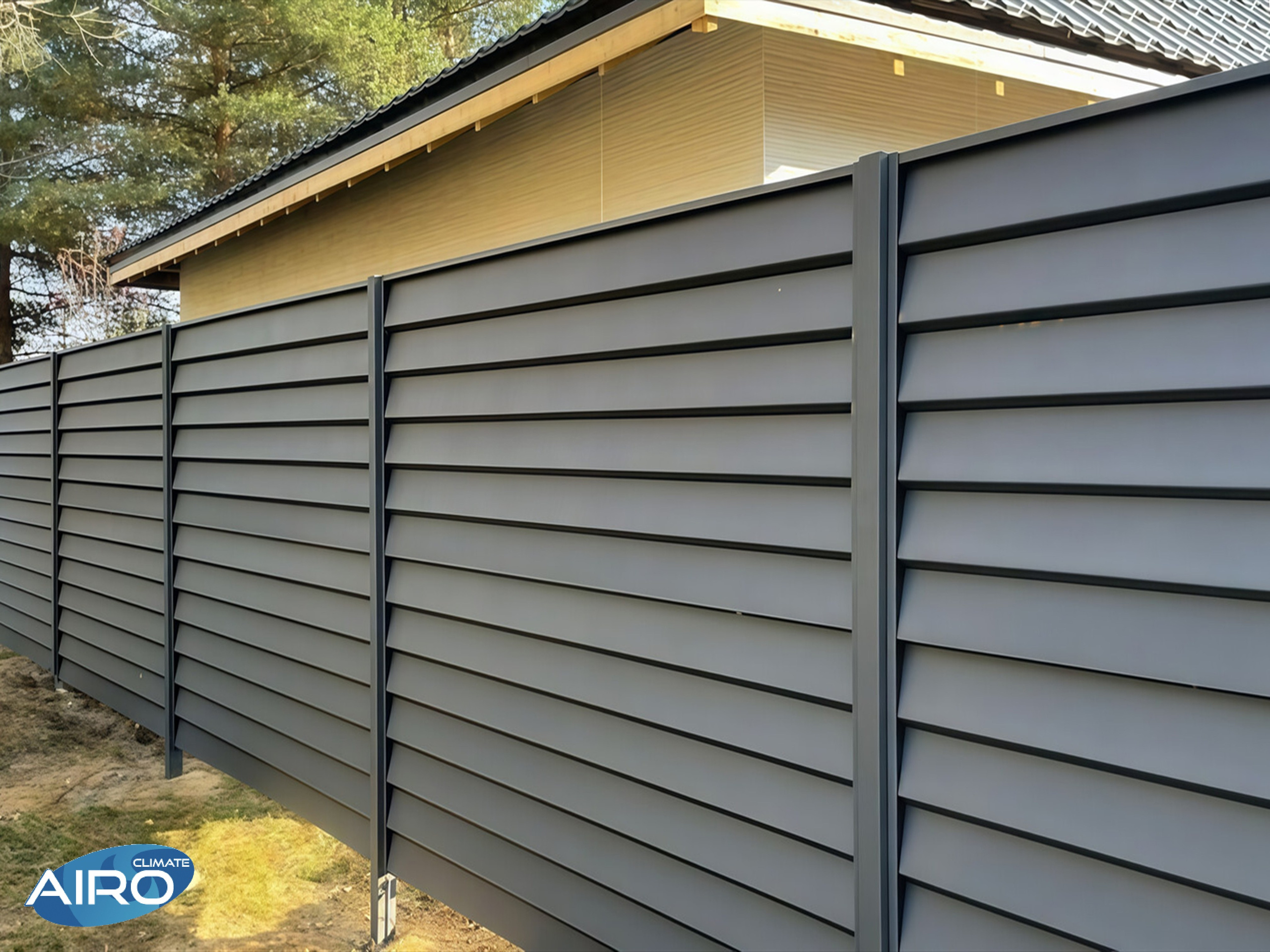 AIRO-ZL. Заборы-жалюзи. Производство и монтаж