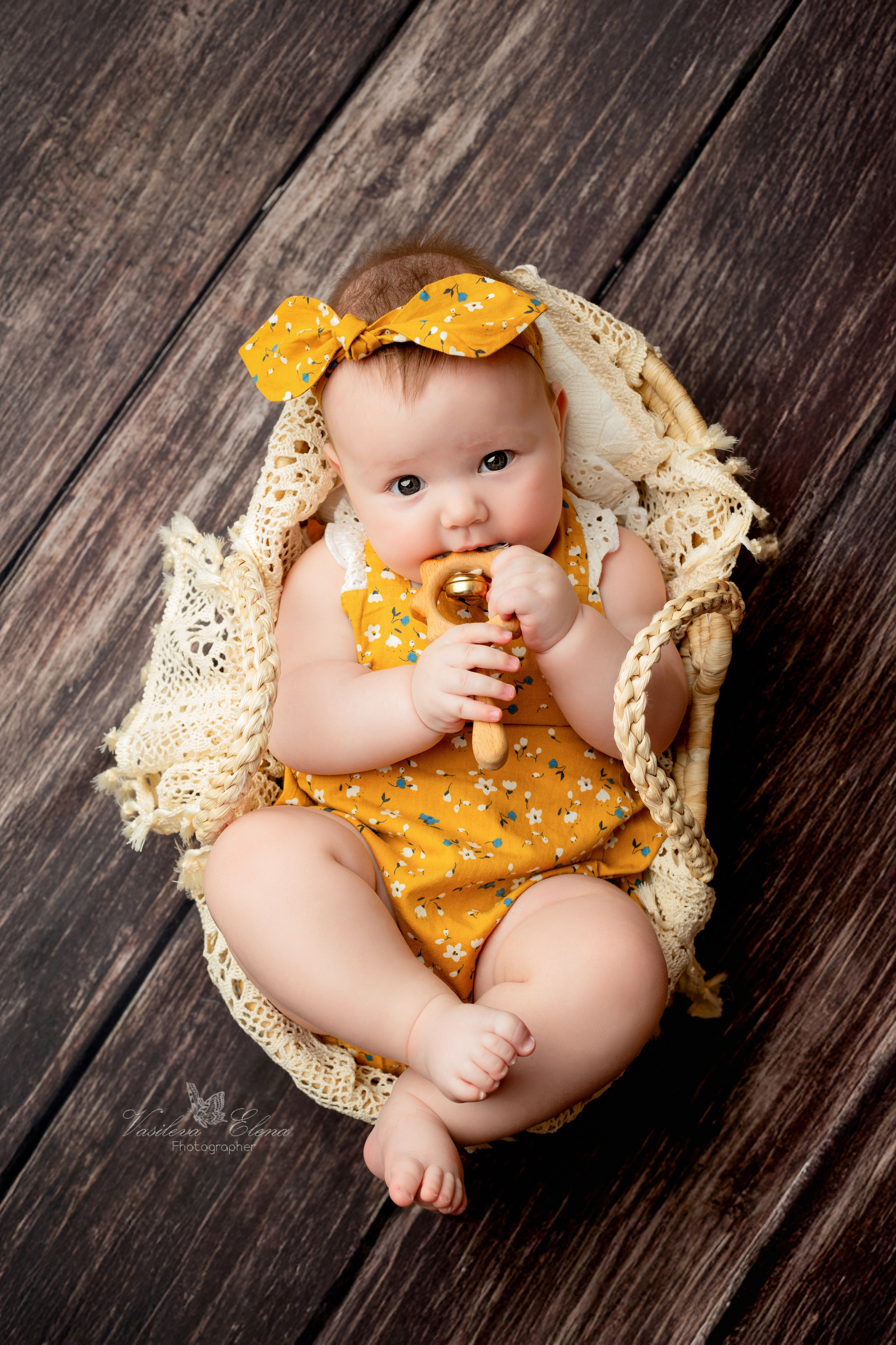 Проект «Полугодие» (малыши 6-9 месяцев). Фотограф новорожденных и детский фотограф в Радужном Васильева Елена