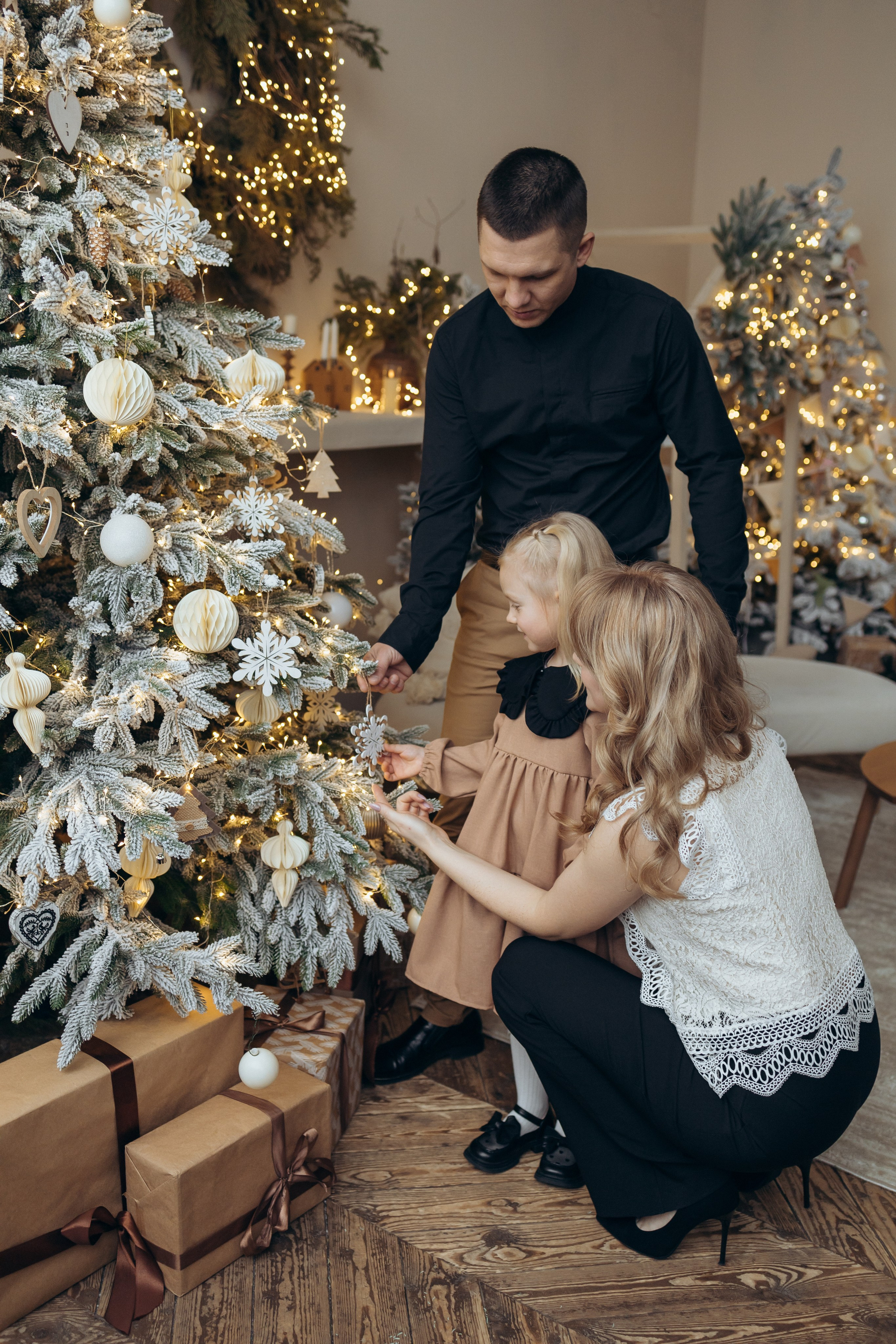 Андрей, Лена и Верочка. Свадебный фотограф в Тольятти Валерия Барышкина