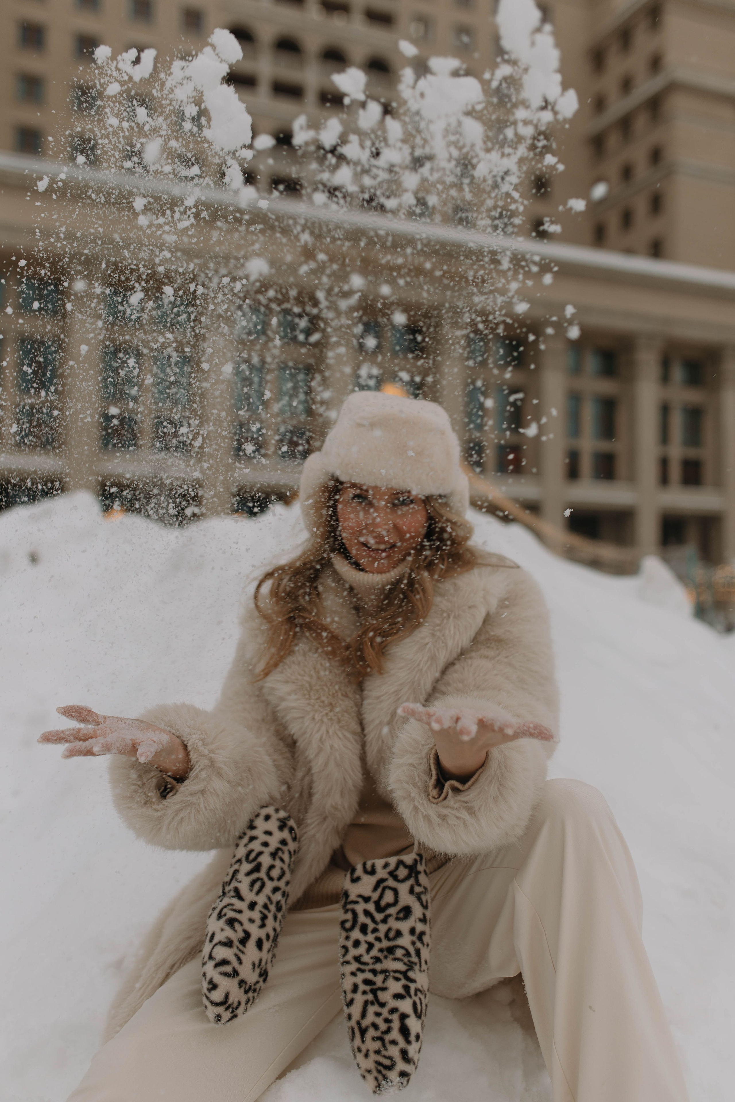 Портфолио со съемками в зимнее и новогоднее время. Женский и свадебный фотограф Анастасия Митрохина