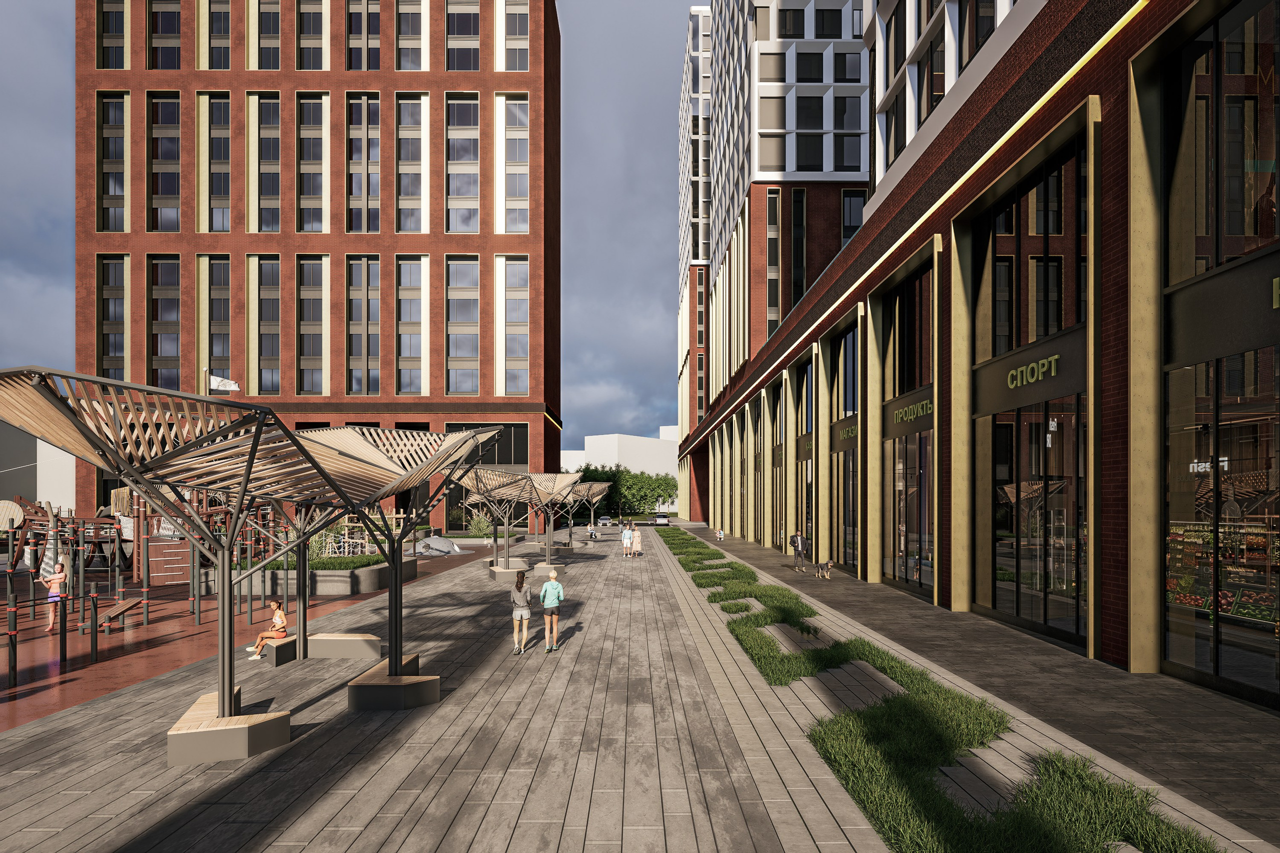 ЖК Шурановский. Архитектурно-дизайнерское бюро ROOMS