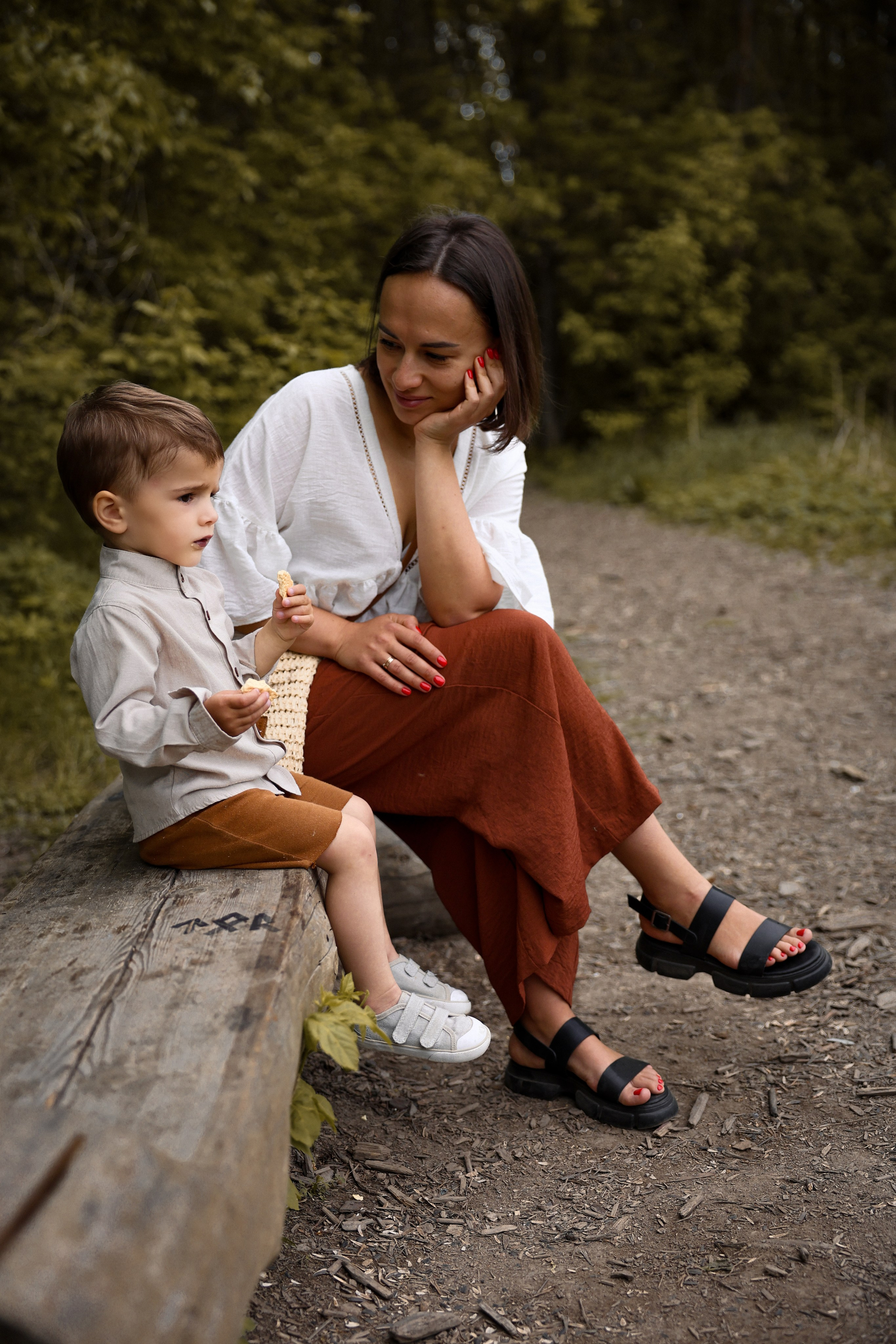 Прогулка в парке. Катя и Платон. Ваш семейный newborn и lifestyle фотограф в СПБ Наталья Журавлева