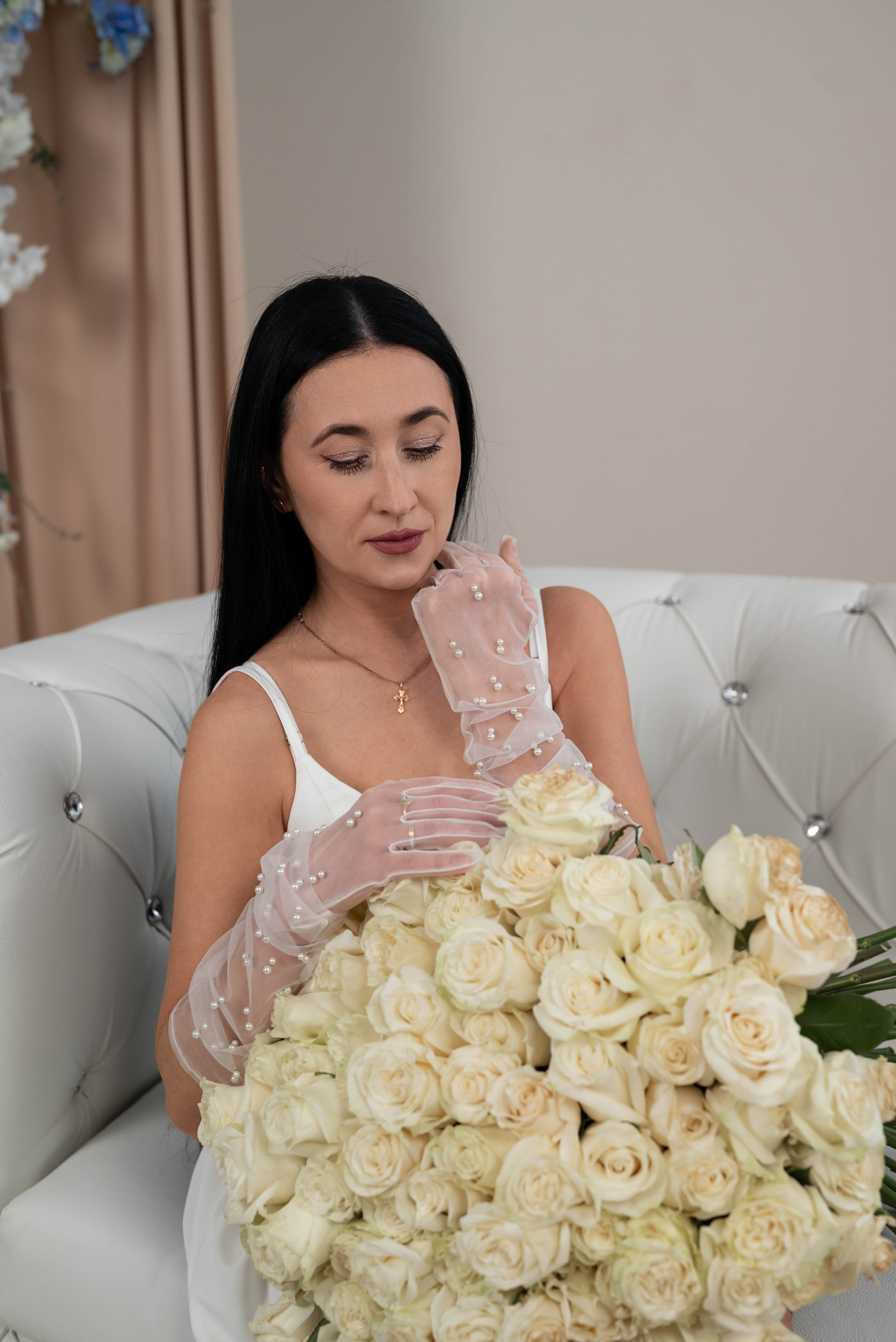 Фотопроект 101 белая роза 2026 год. Фотограф в городе Салават