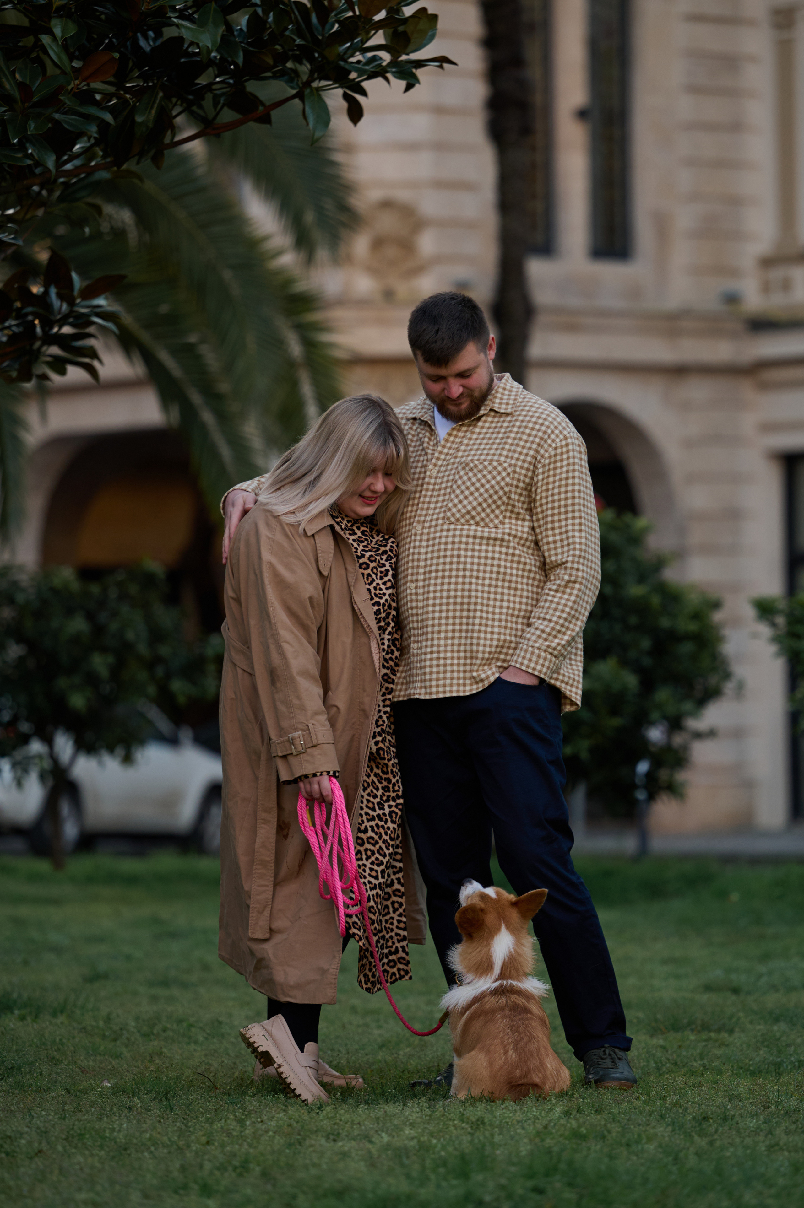 Катя, Данил и Деби. Фотограф анималист в Казани Алина Сулейманова. Фотограф животных