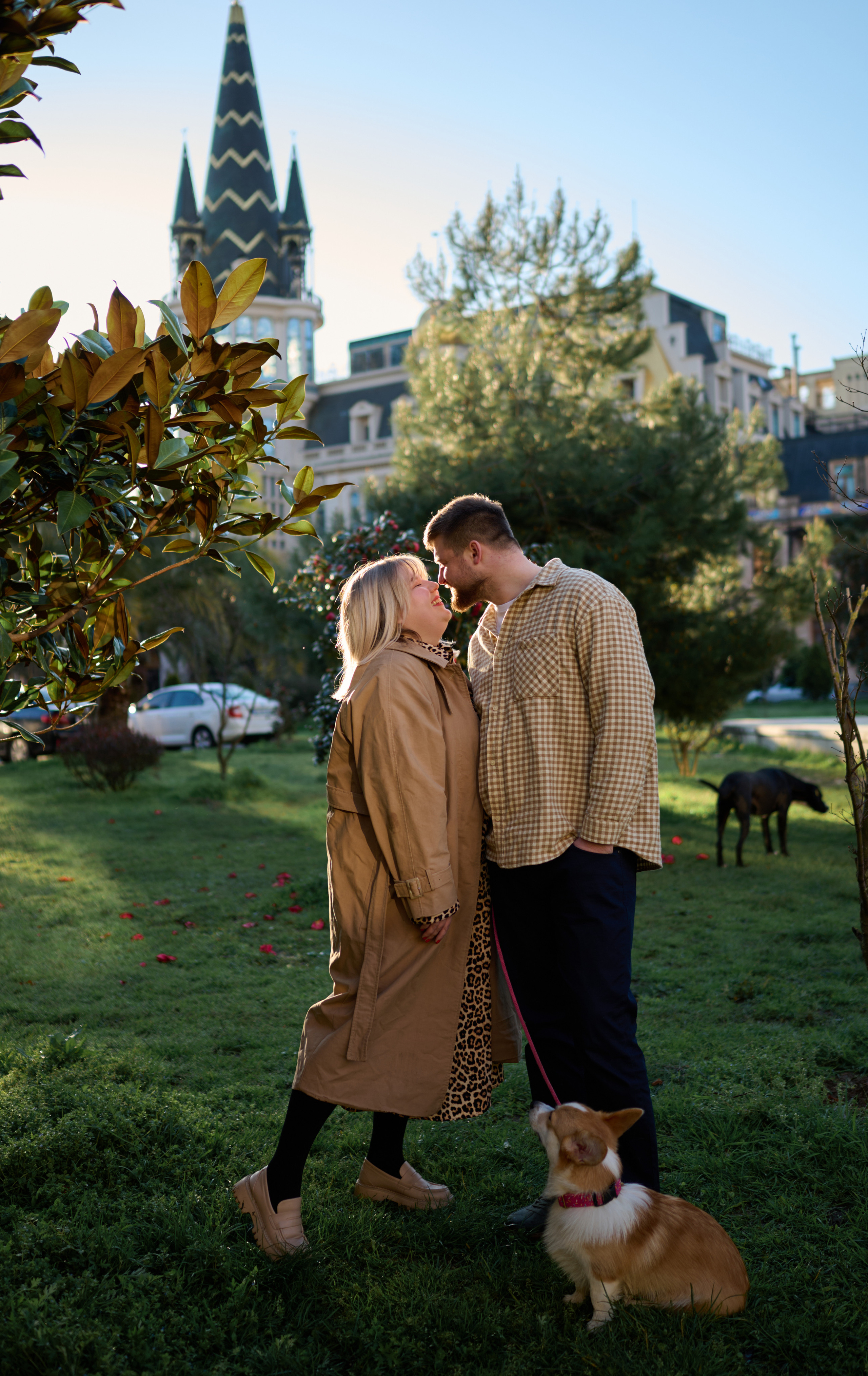Катя, Данил и Деби. Фотограф анималист в Казани Алина Сулейманова. Фотограф животных
