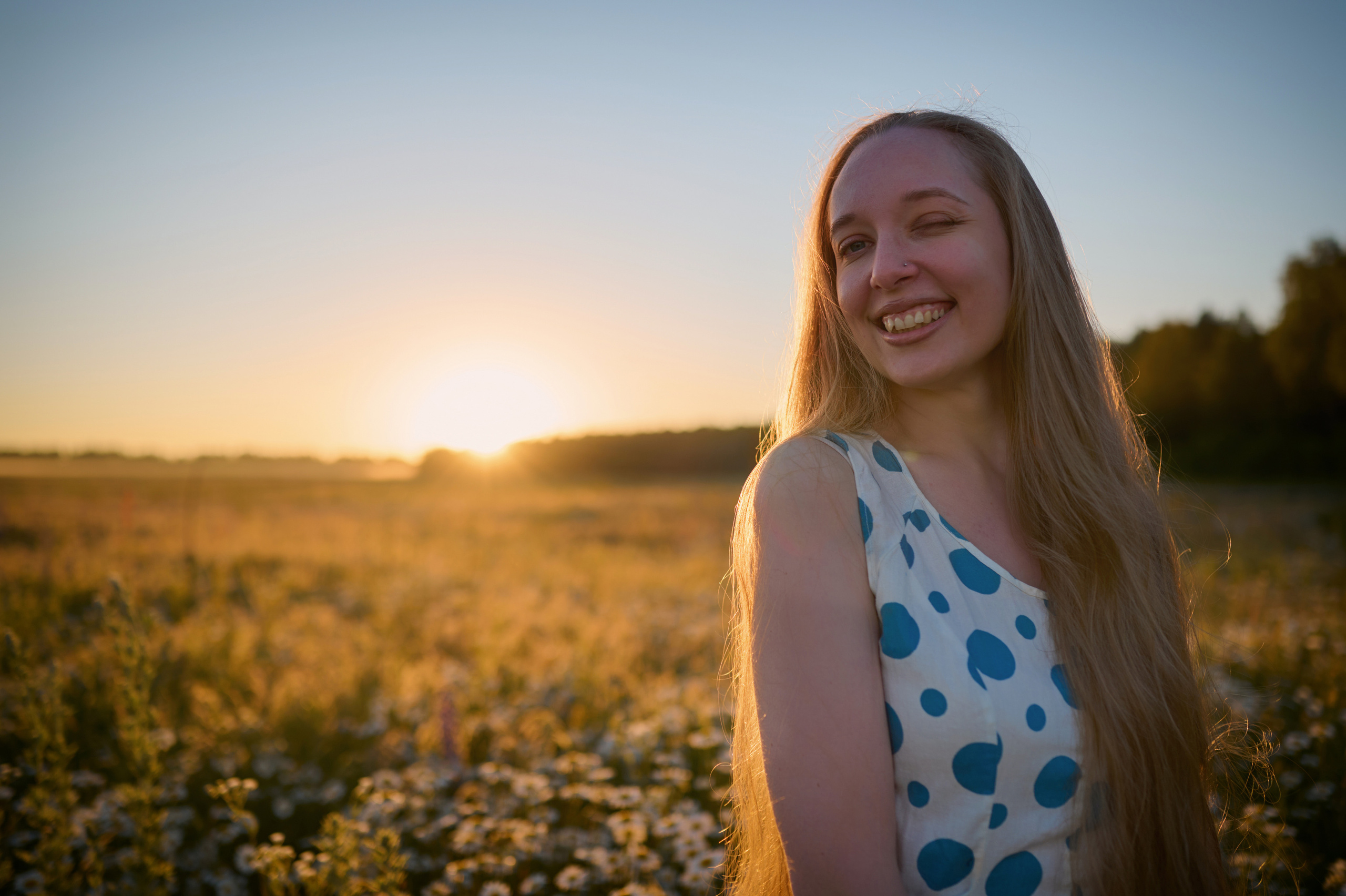 Екатерина. На заре. Фотограф анималист в Казани Алина Сулейманова. Фотограф животных