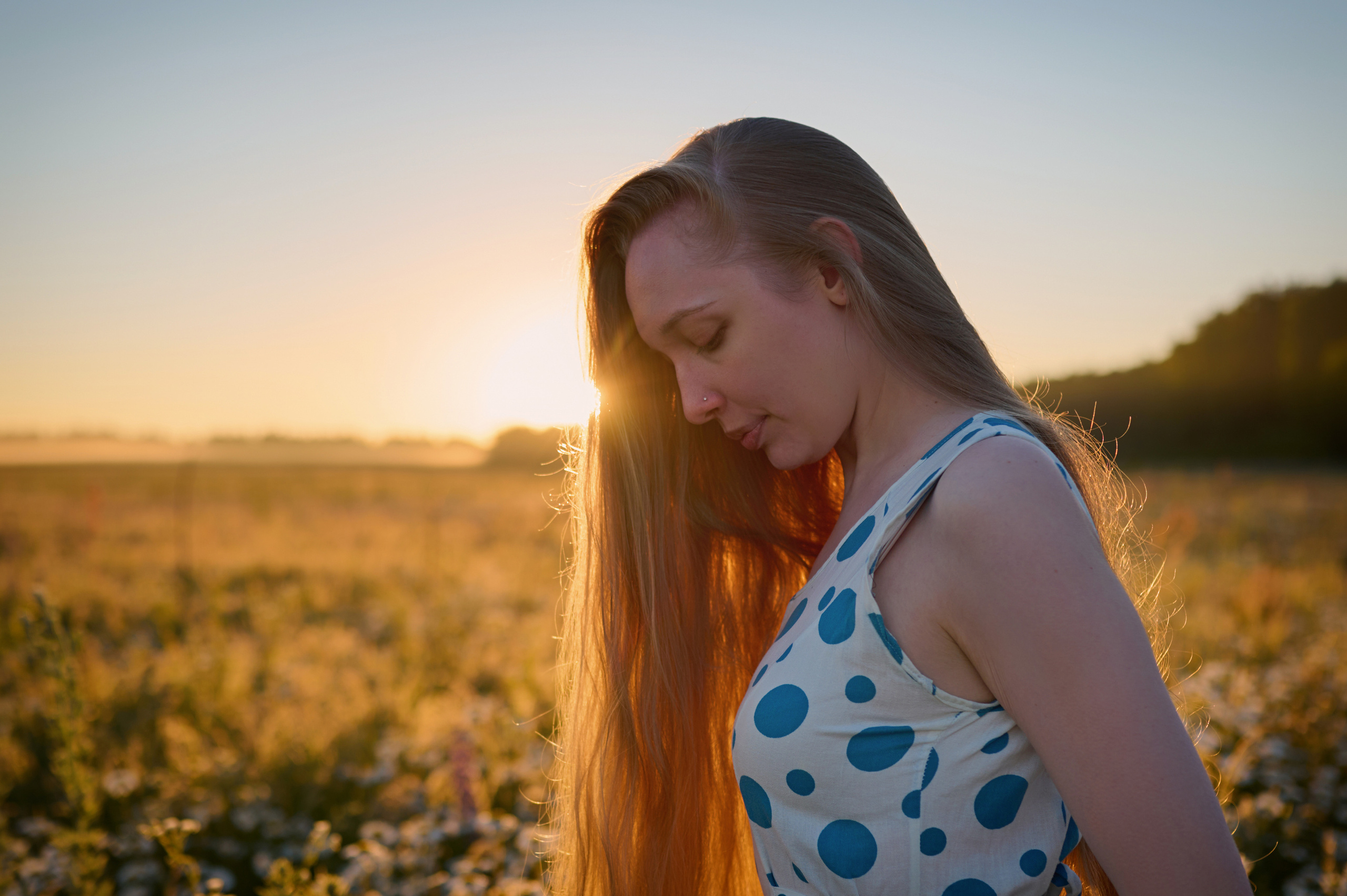 Екатерина. На заре. Фотограф анималист в Казани Алина Сулейманова. Фотограф животных
