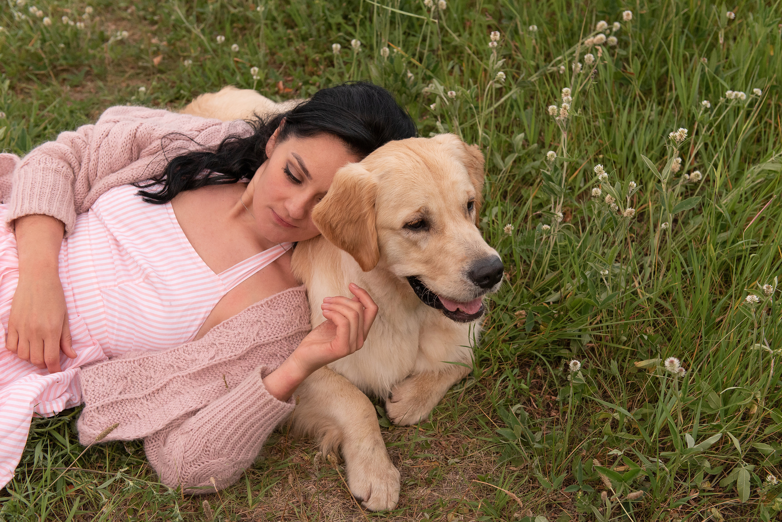 Светлана и Чарли. Фотограф анималист в Казани Алина Сулейманова. Фотограф животных