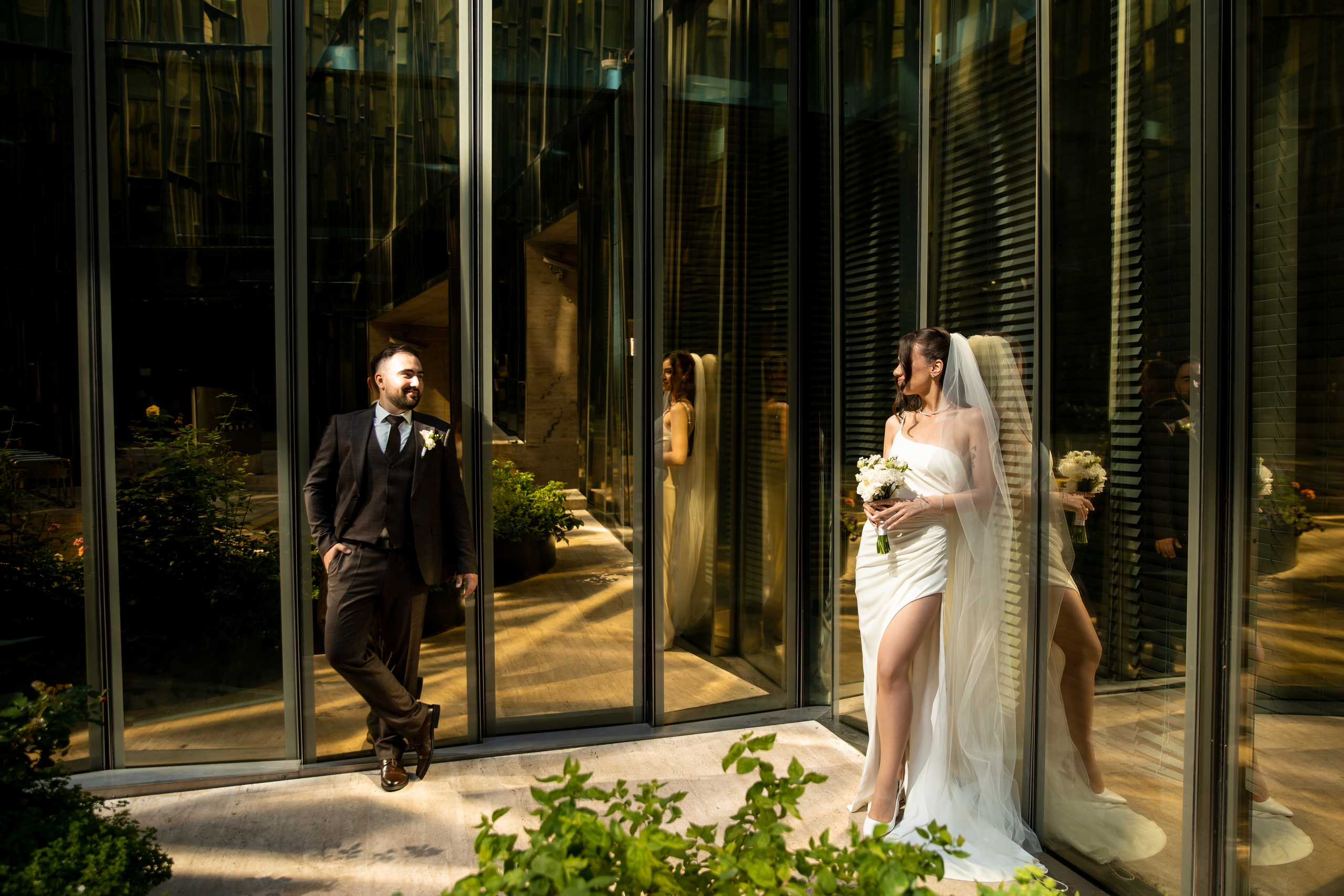 Анна и Александр / Прогулка + ЗАГС. Свадебный и семейный фотограф в Москве Диана Левченко