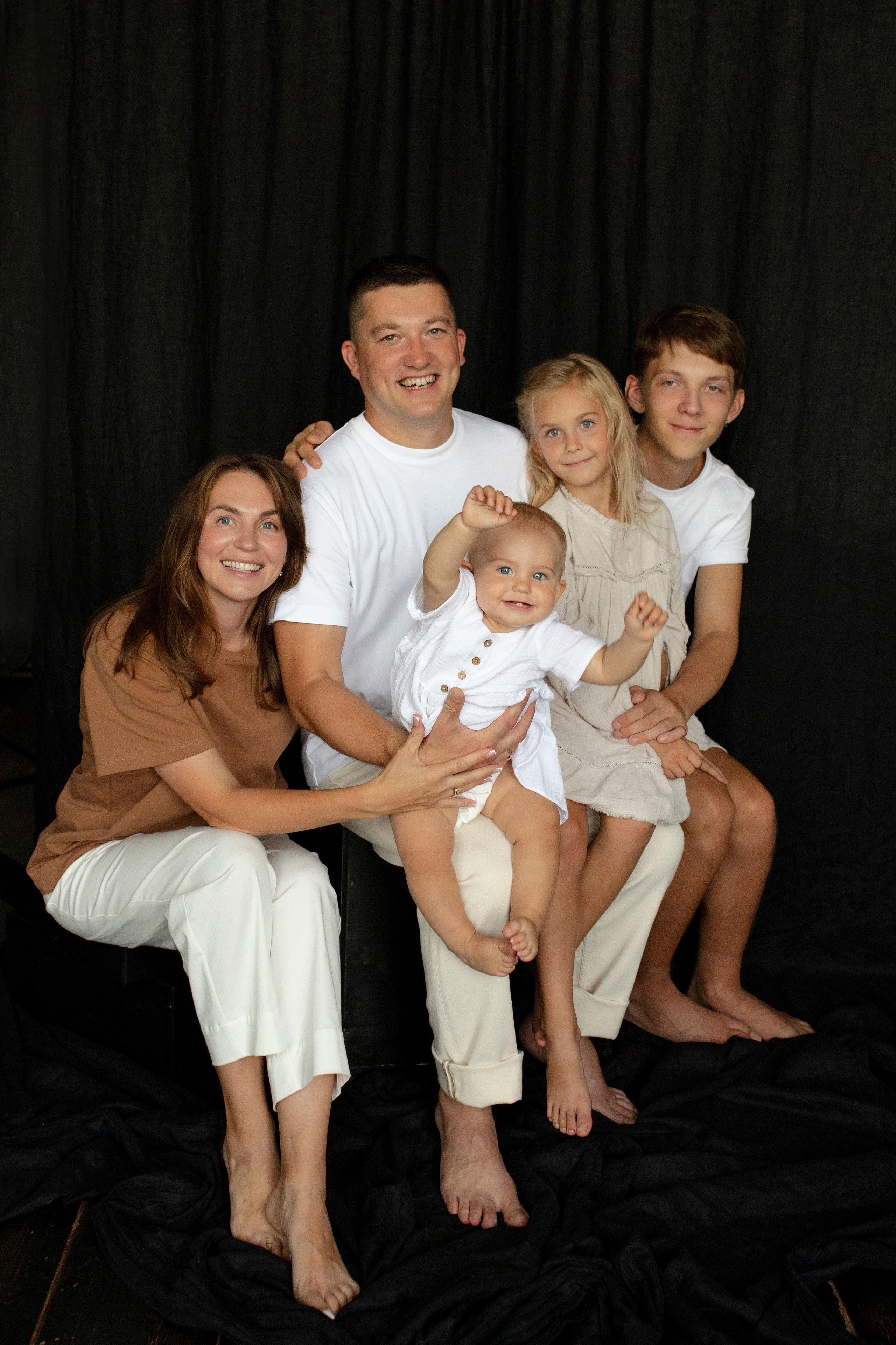 Моряна, Кирилл, Тимур, Злата, Рада