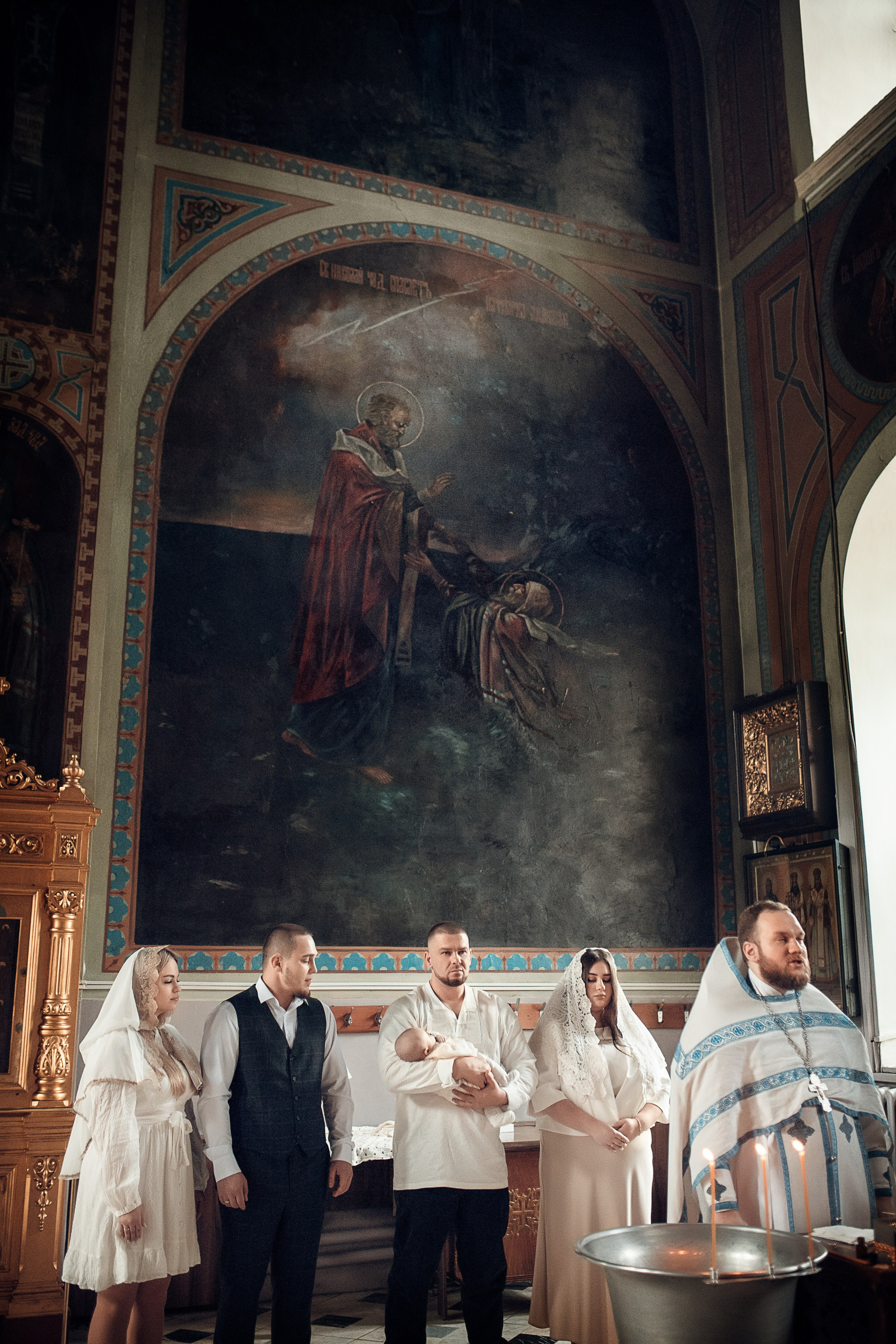 Фотосъемка крещения в Московской области