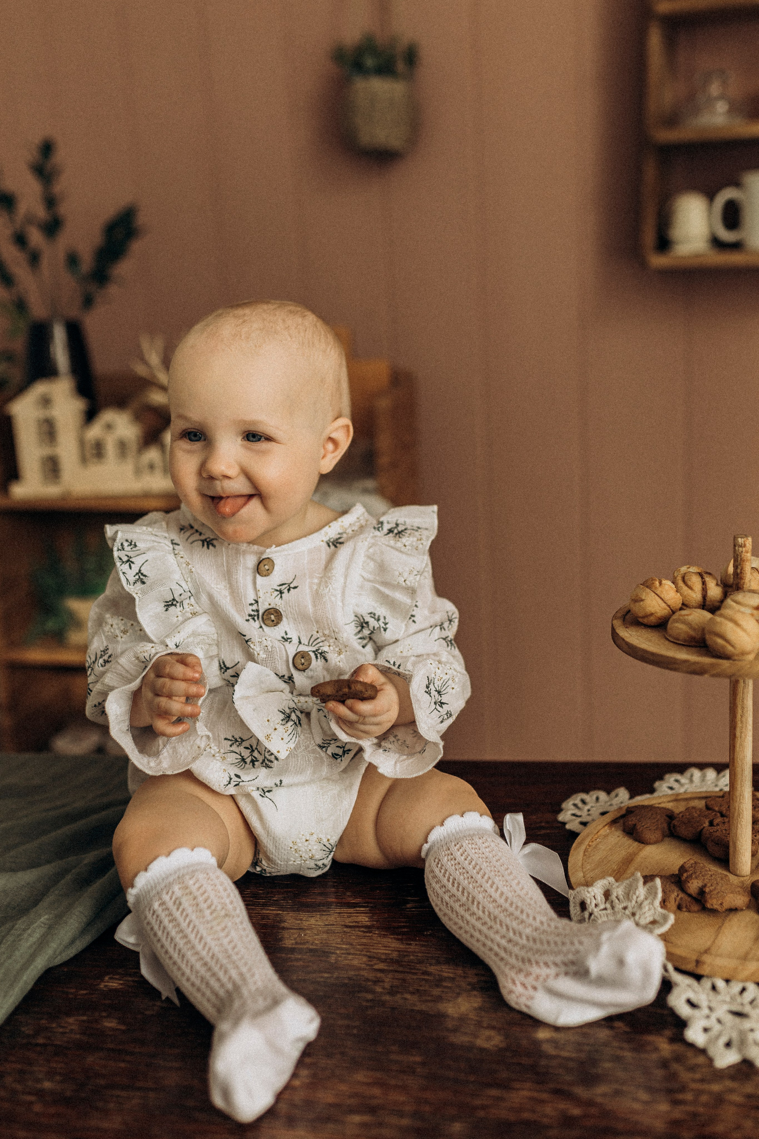 Сьемка годика для Анечки. Семейный и детский фотограф в Рязани Васюгова Мария
