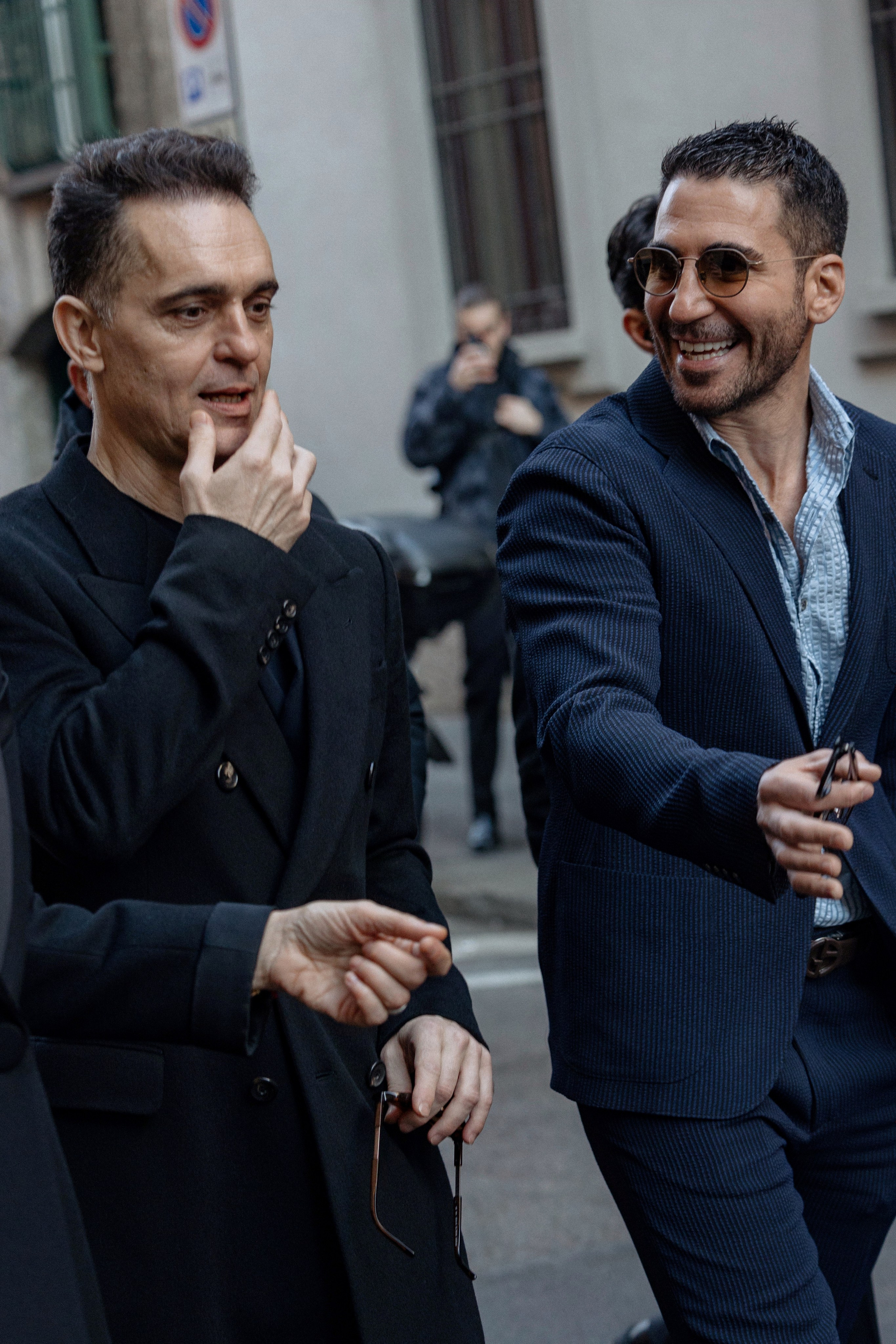 Milan Mens fashion week FW 24/25 ARMANI. Photographer in Milan Ivan Goncharov