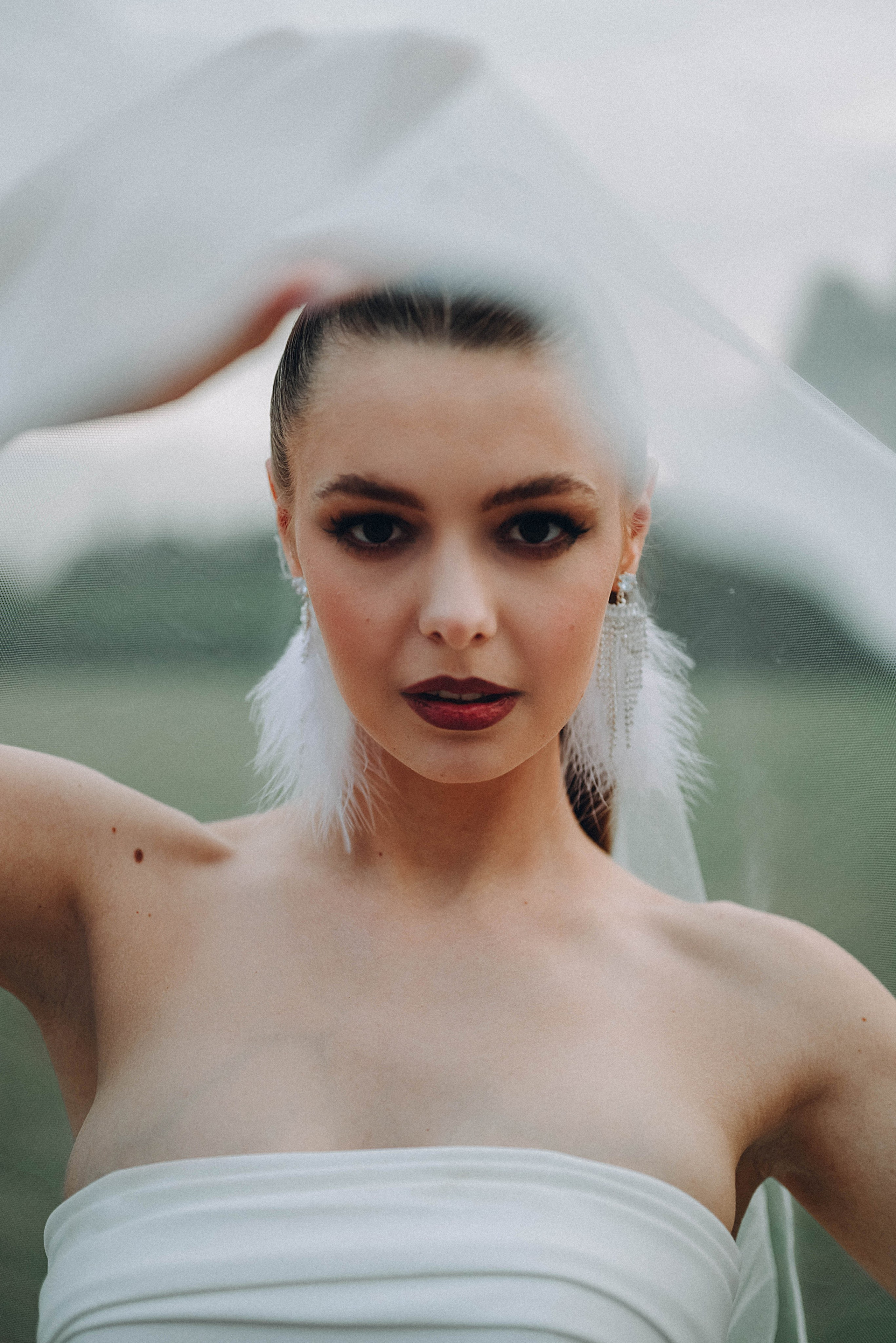 Невеста в Архангельском. Фотограф Анастасия Монах