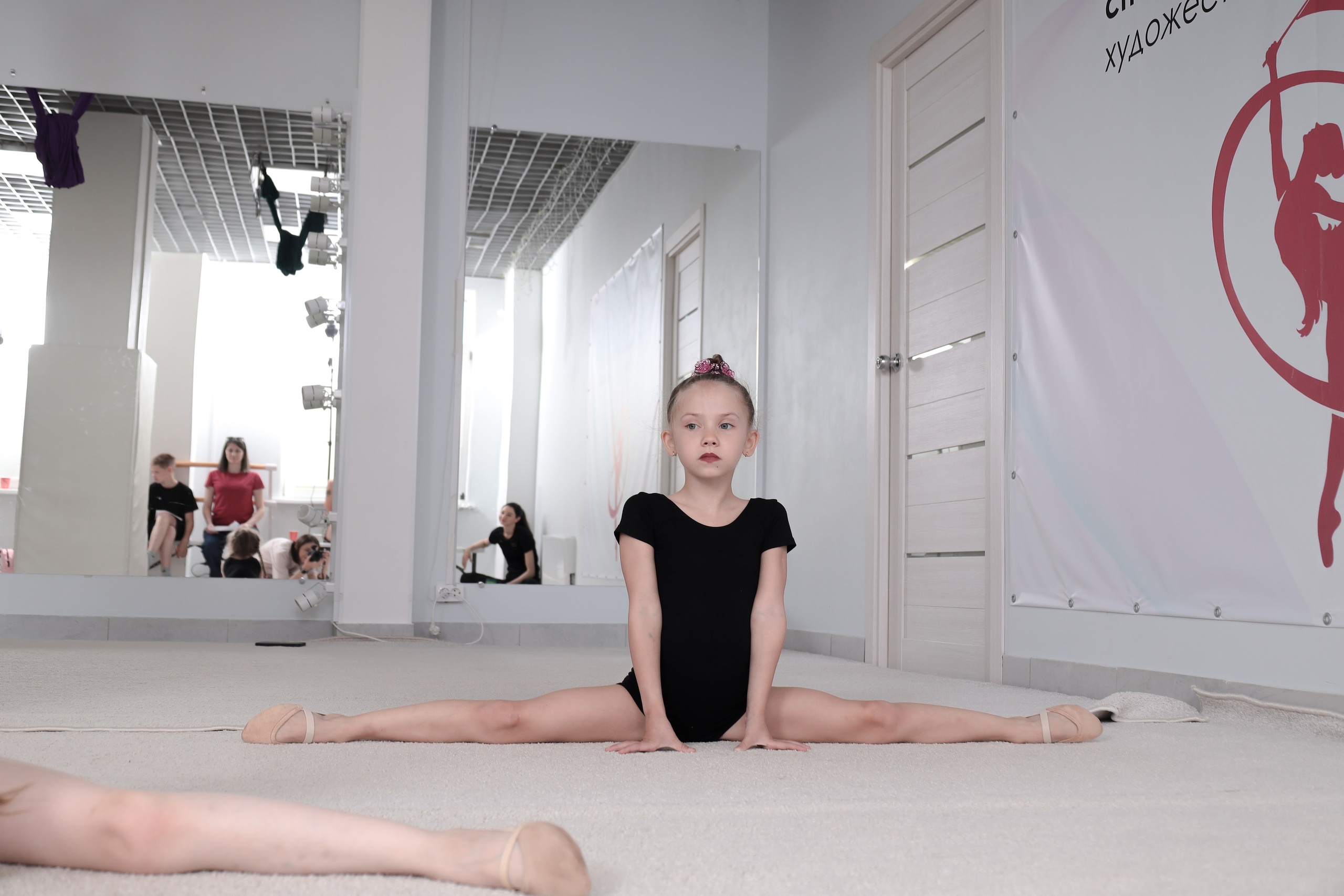 Открытый урок гимнастика. Фотограф Надршина Лилия