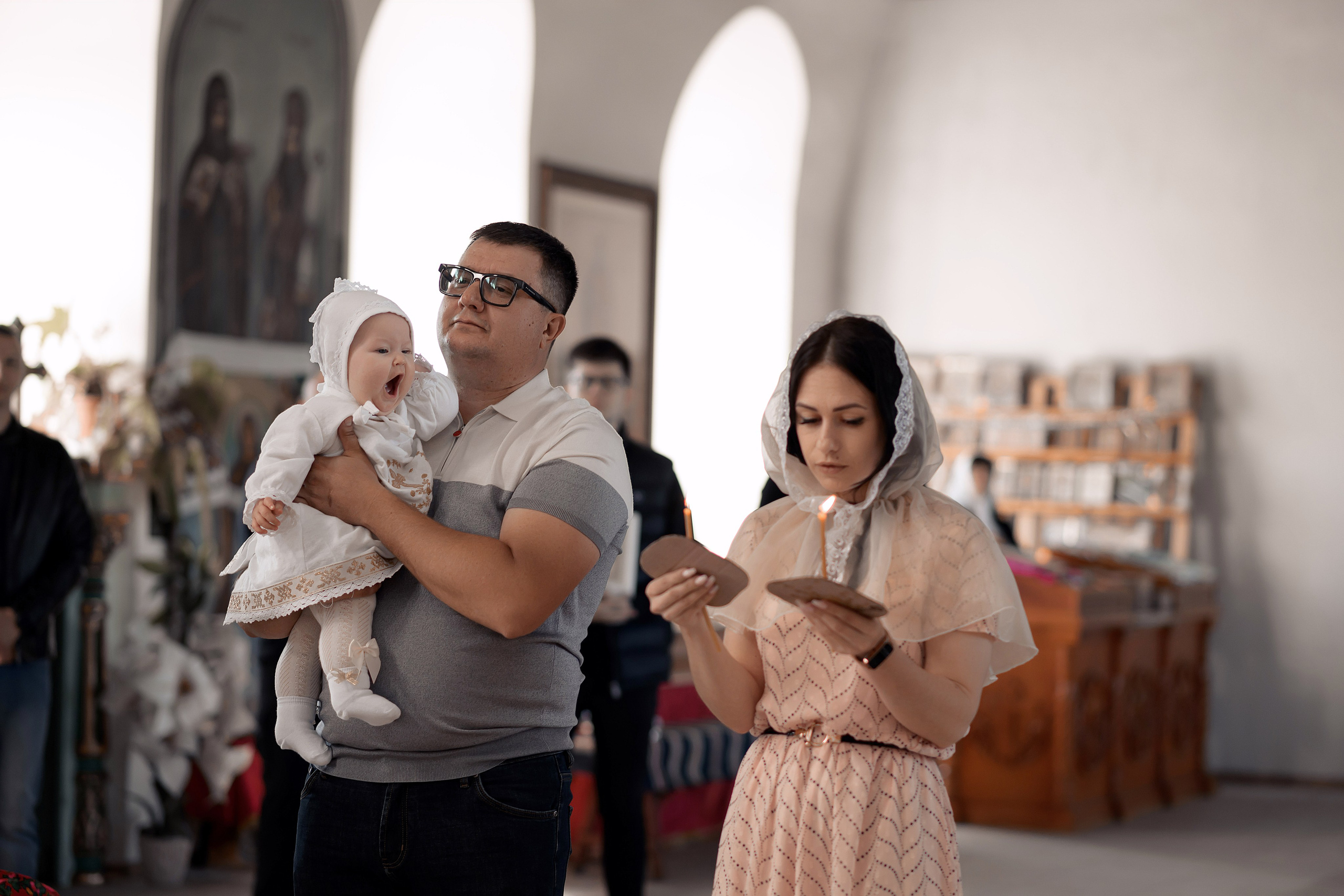 Крещение Екатнрины. Свадебный фотограф Белгород Валуйки Старый Оскол Воронеж