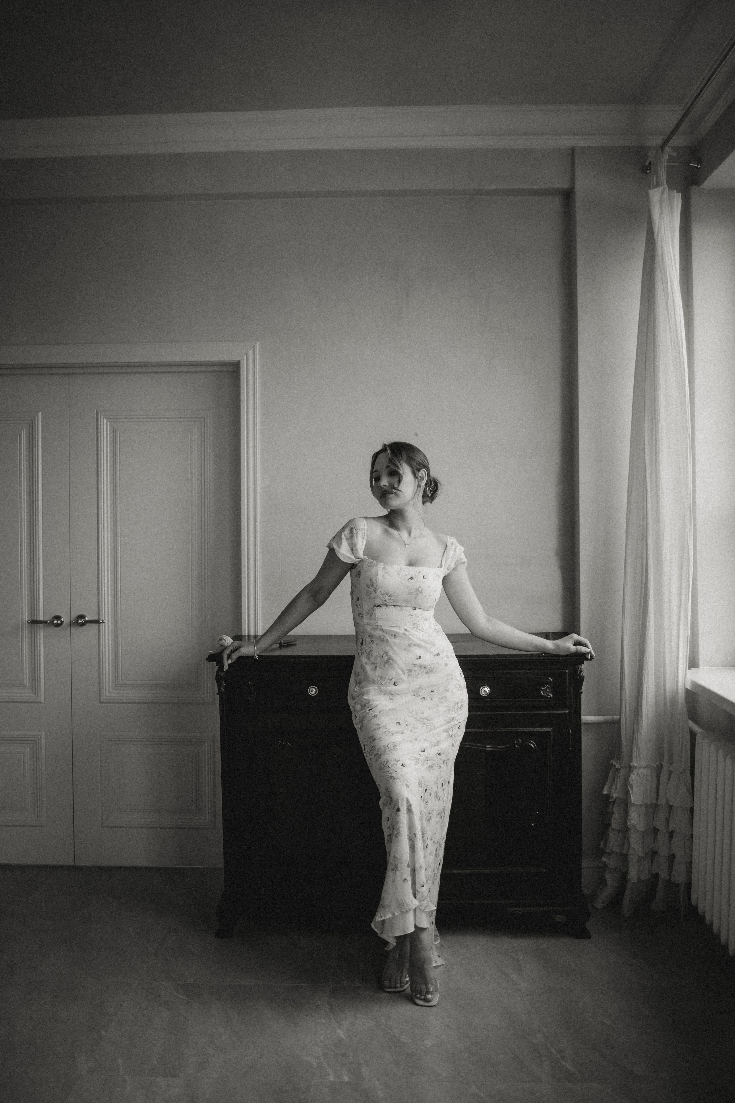 Женский портер в студии (февраль, 2026 г.), г. Обнинск (Калужская обл.). Надежда Стар семейный и церковный фотограф в Жукове и Калужской области