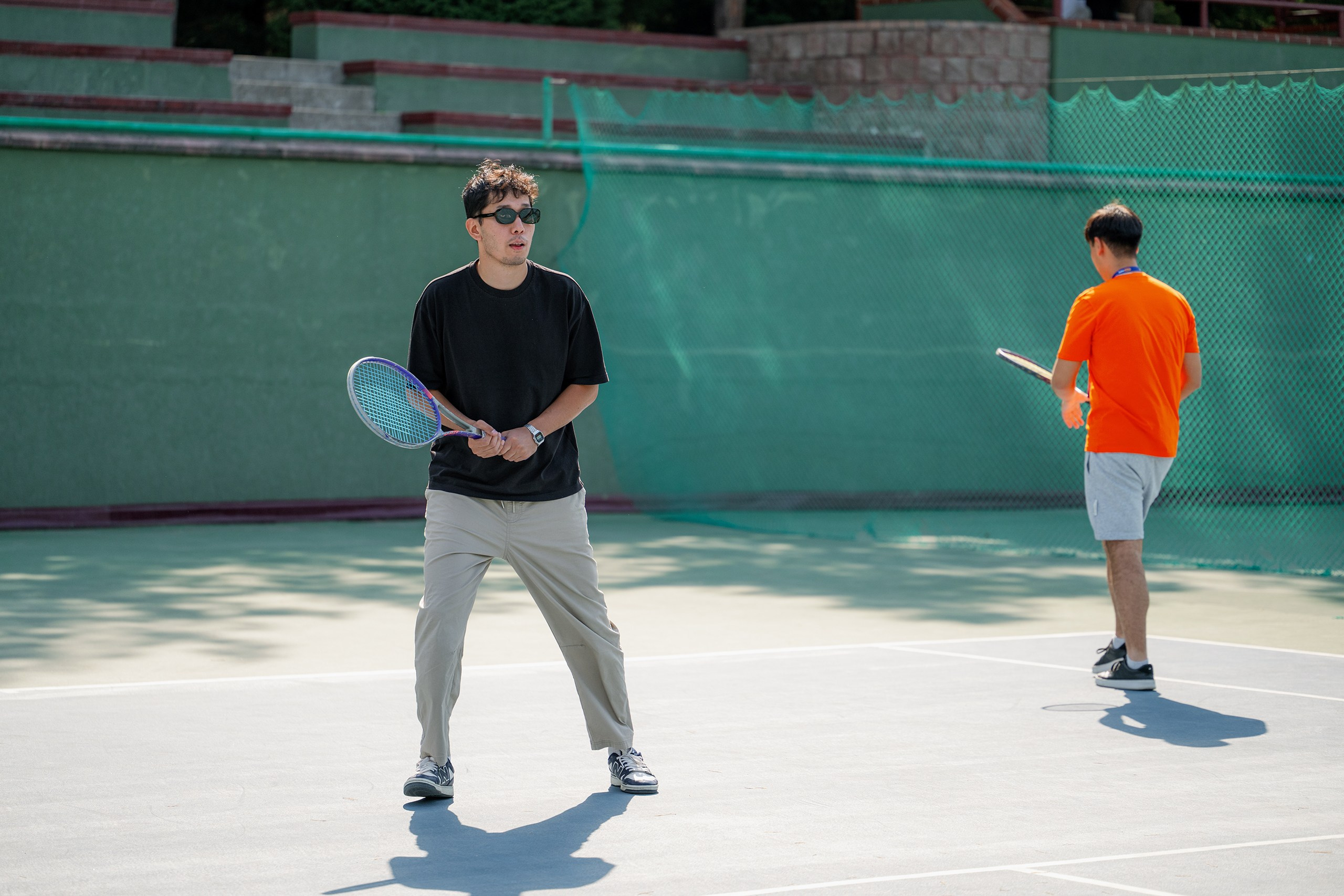 Конференция/Игра в тенис — BakoTech&Cloudfire. Фотограф в Алматы — Алексей Коньков | Репортаж, свадьбы, портреты