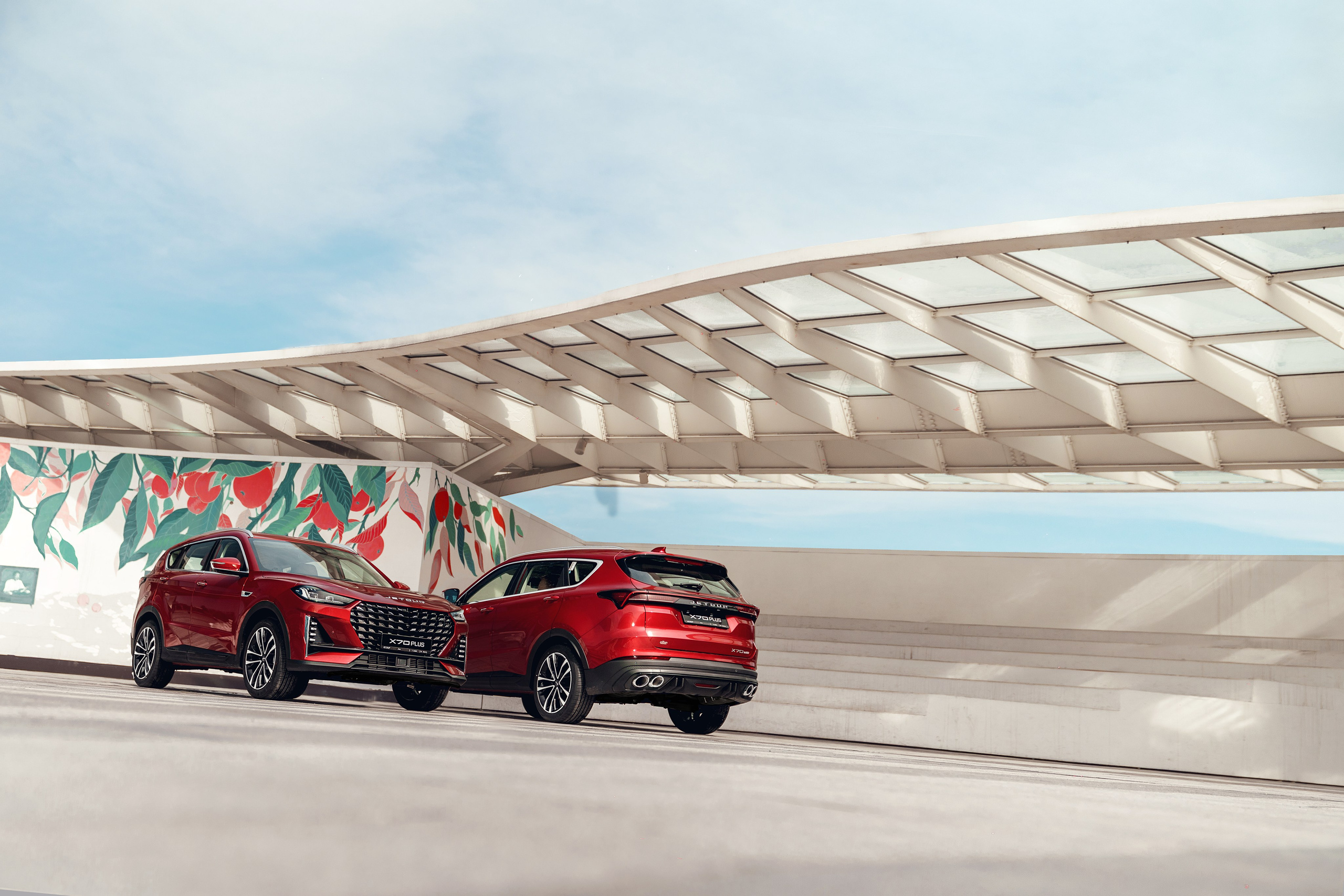 Jetour X70 Plus Red. Фотограф TAULAN_1