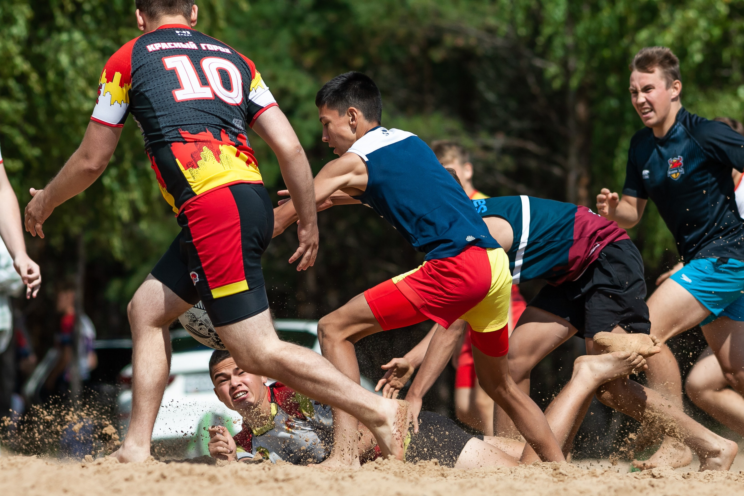 «Кубок «Молота» по пляжному Регби. Фотография