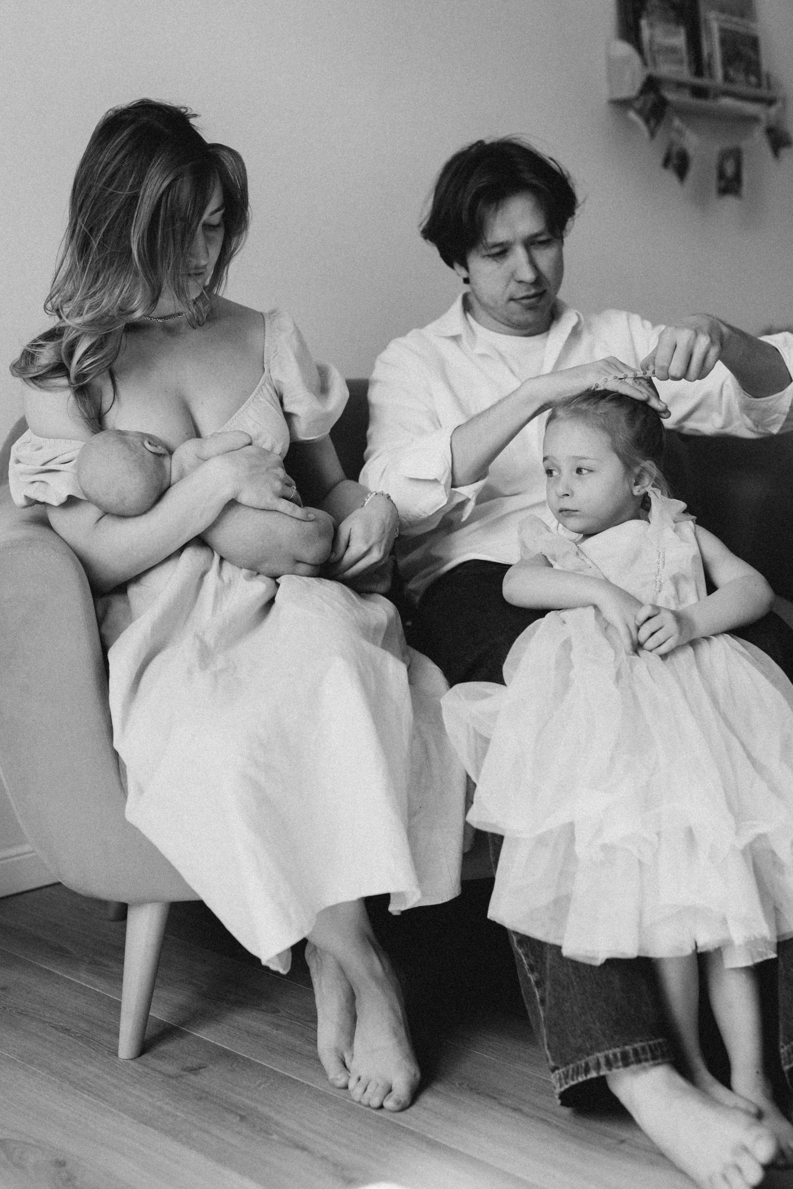 Новорожденный малыш Сева