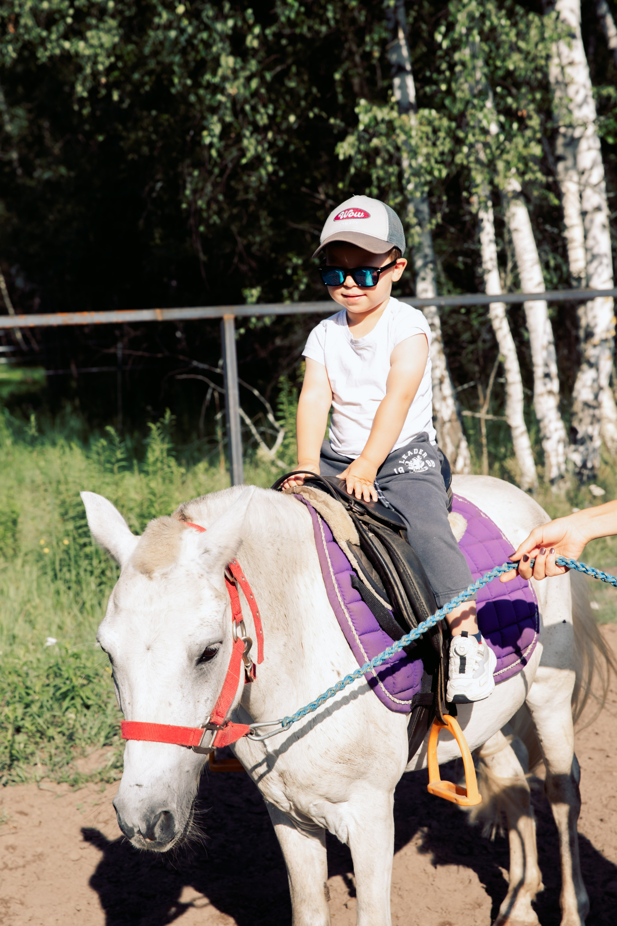 Прогулка на пони. Семейный и детский фотограф. Москва. Пронина Тома