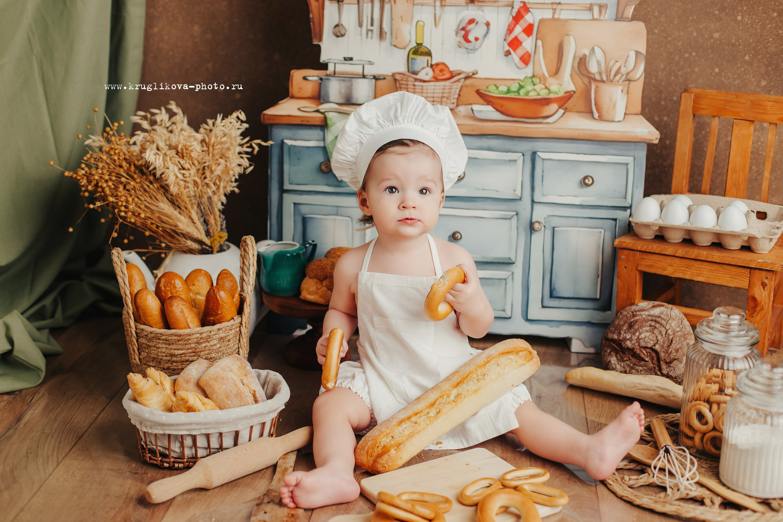 Фотосессия на годик в Сергиевом Посаде