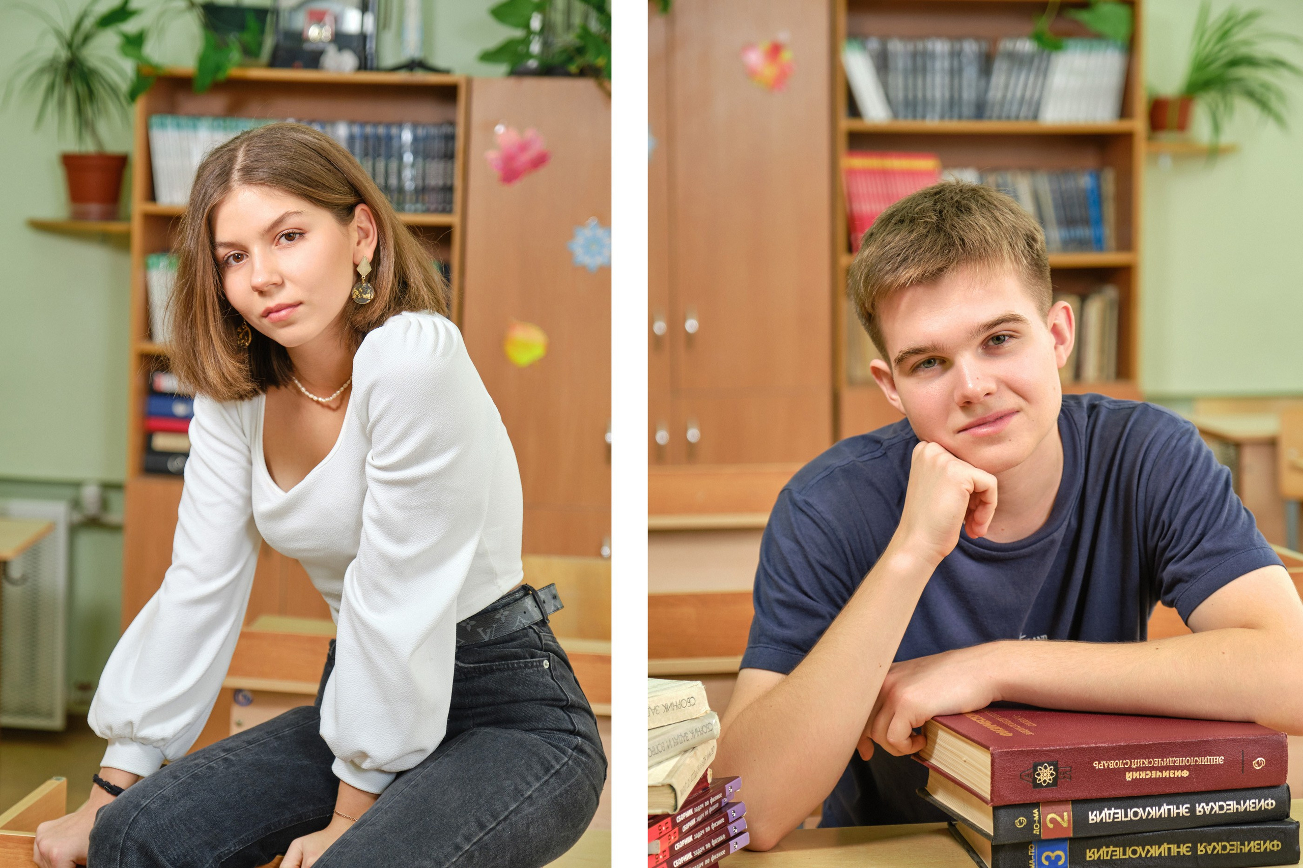 Школьный фотограф Самара. Фотосессия класса в школе, в студии. Цена