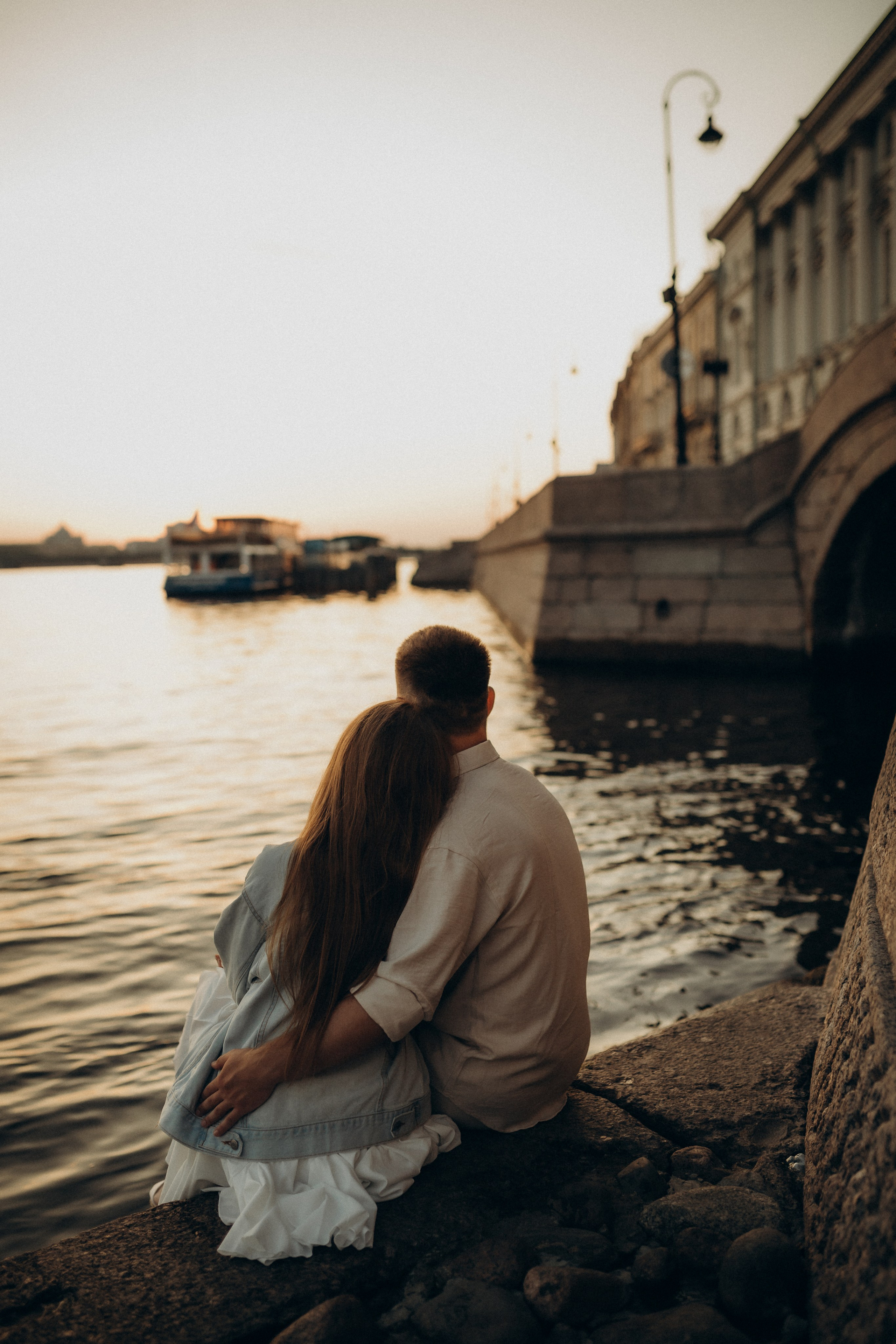 Фотосессия с разводными мостами: LoveStory. Фотограф Санкт-Петербург Князева Елизавета