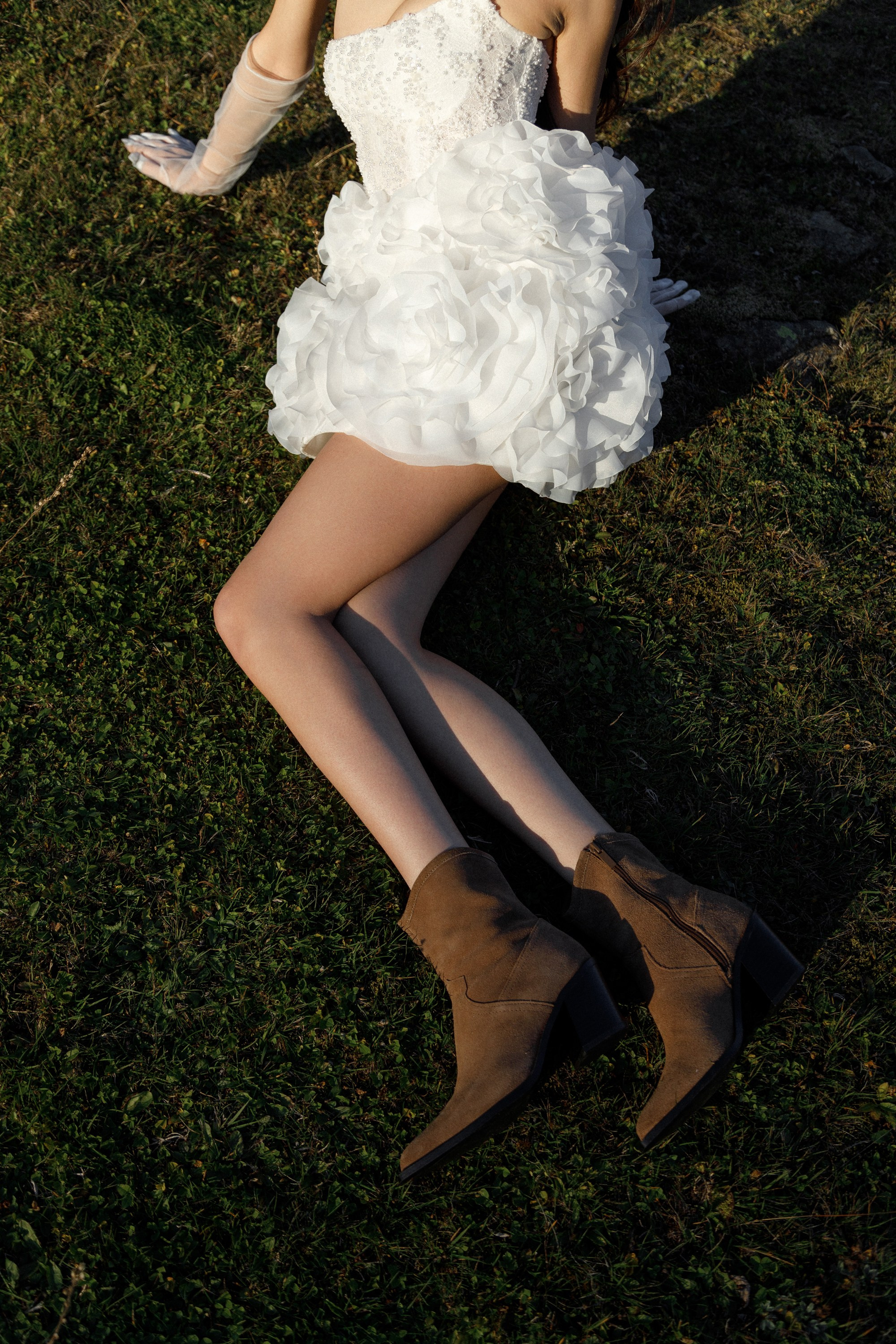 Свадьба в горах на закате