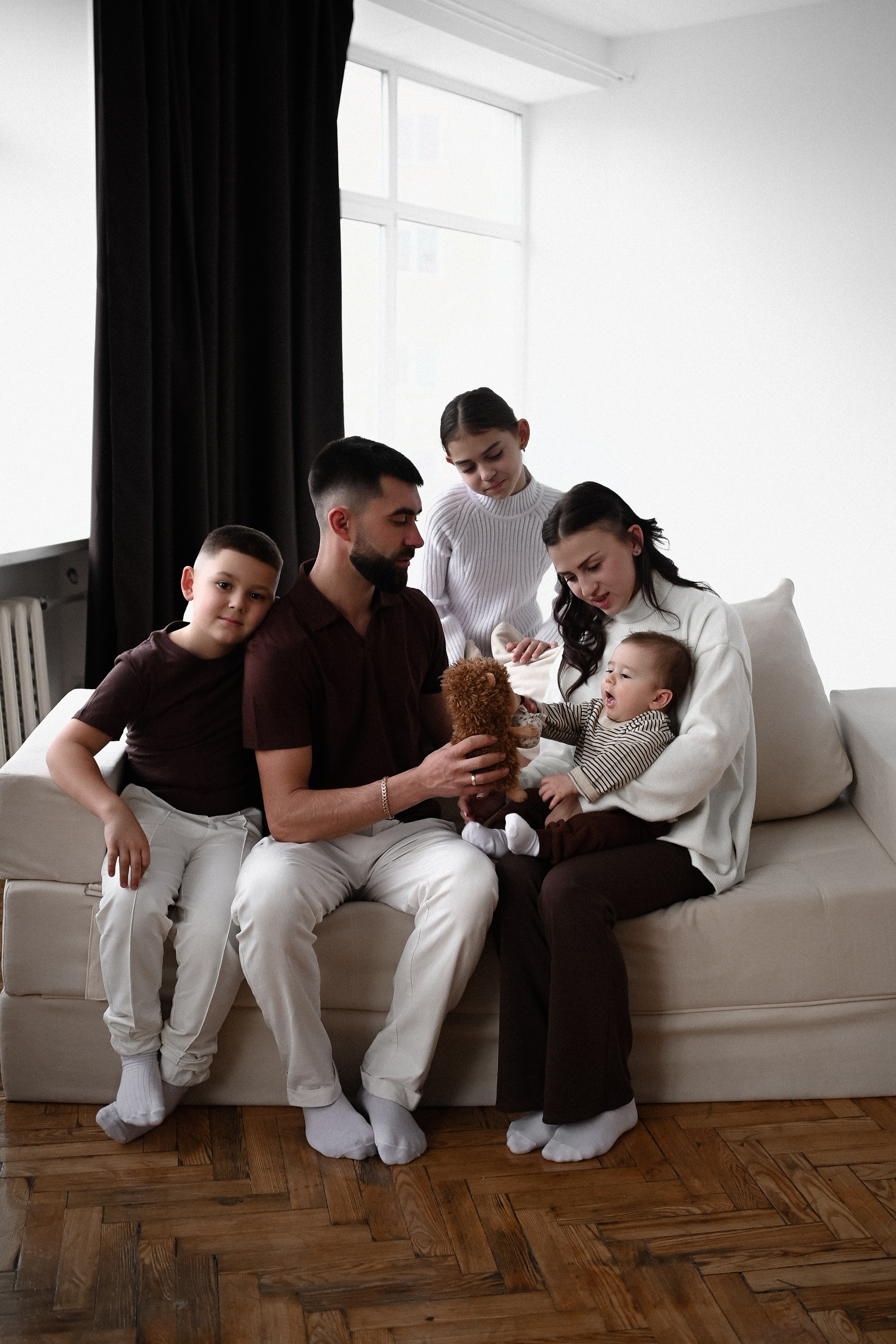 Семейная фотосессия. Семейный, портретный, фотограф в городе Магадане Анастасия Кадочкина