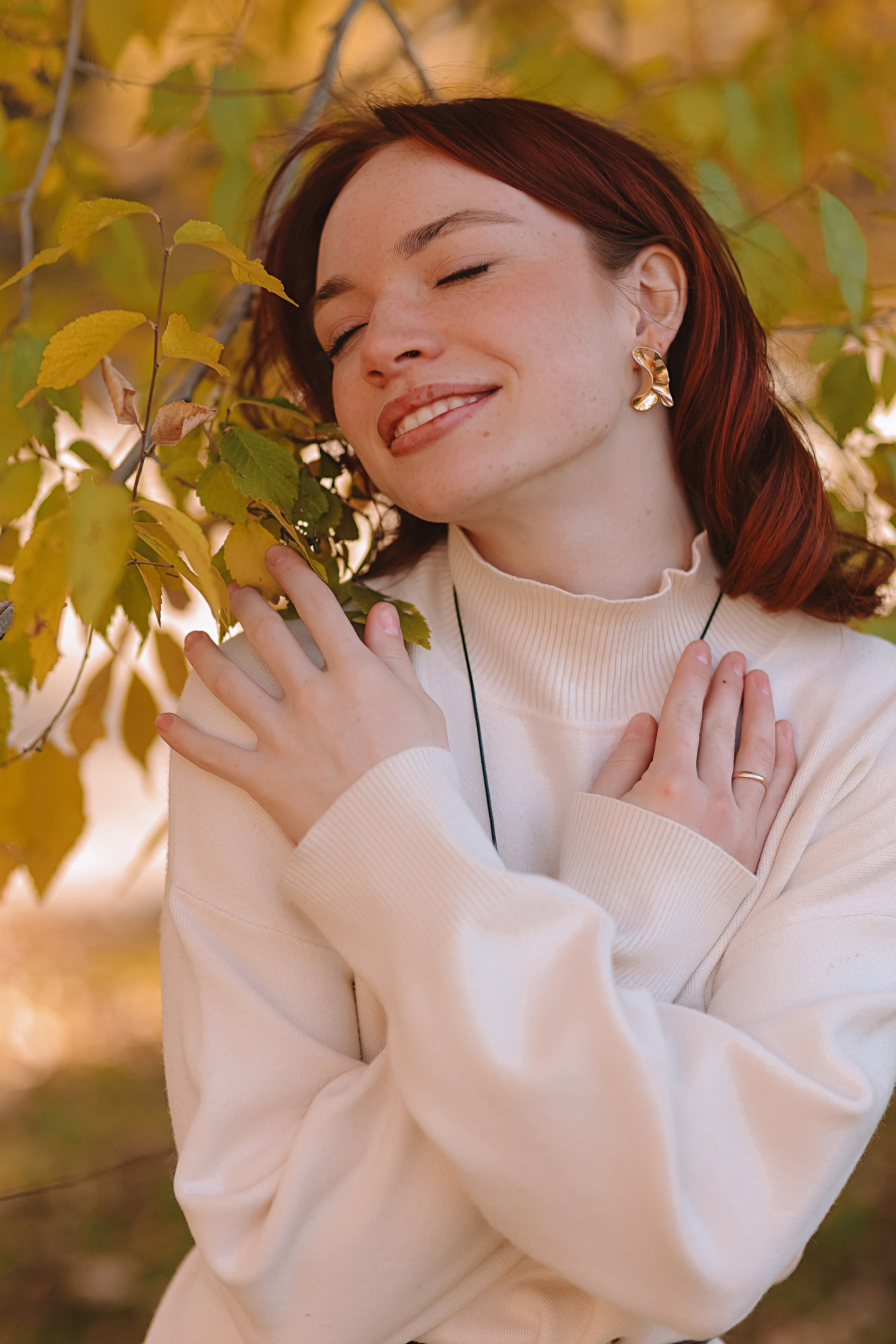 Осень. Семейный фотограф Тюмень, фотограф на роды Салмина Мария