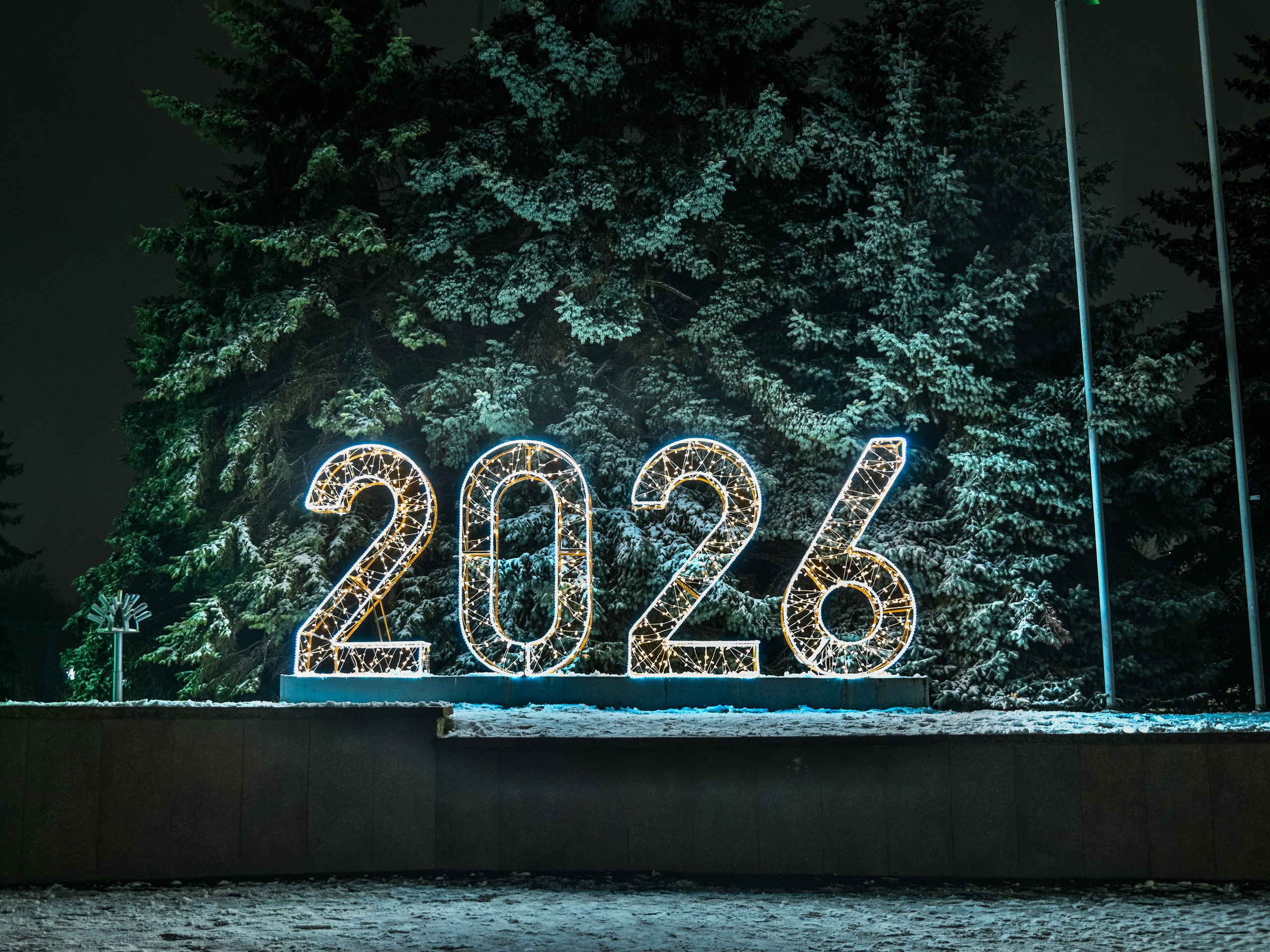 Новогодние украшения 2026. Фотограф Олег Юршевич Солигорск Минск