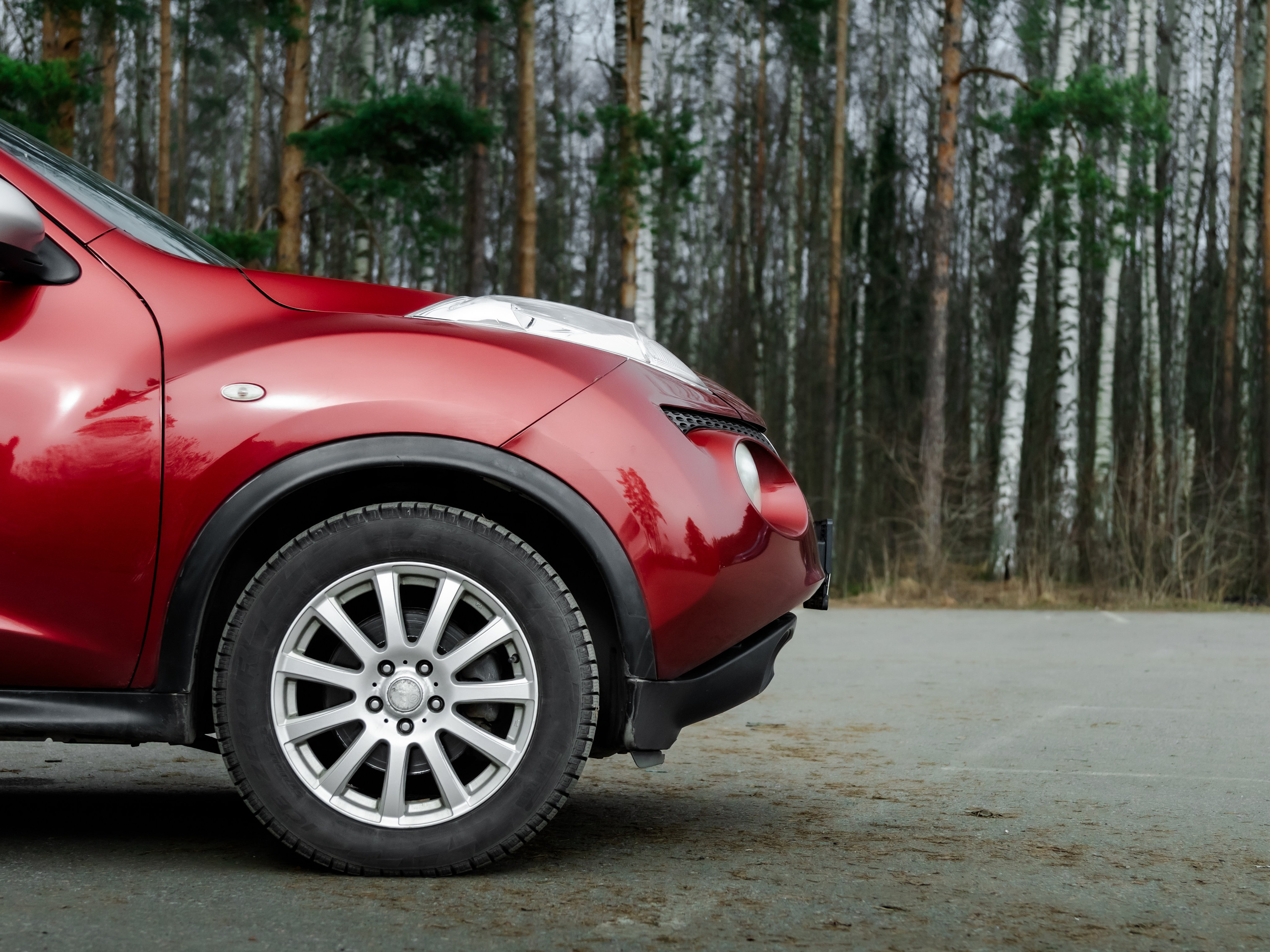 NISSAN JUKE JAPAN. Opasnophoto