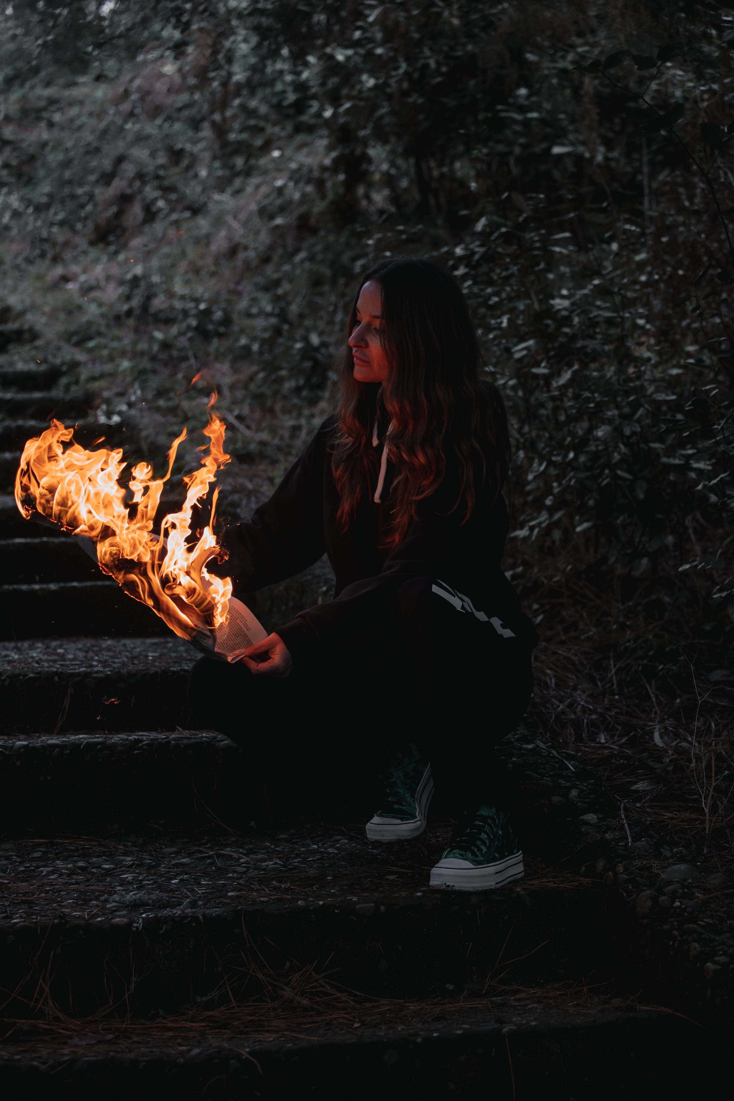 With fire. Photographer in Saint-Petersburg and Moscow Max Spector