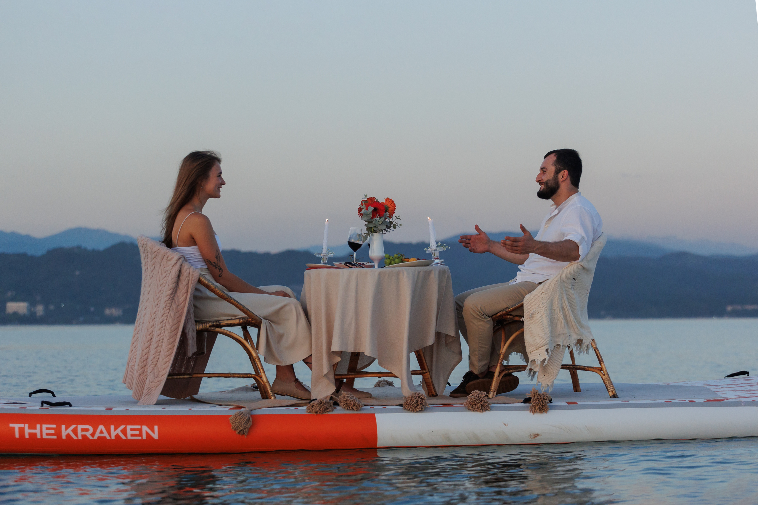 Романтическая съемка на воде. Фотограф в Санкт-Петербурге и Москве Макс Спектор