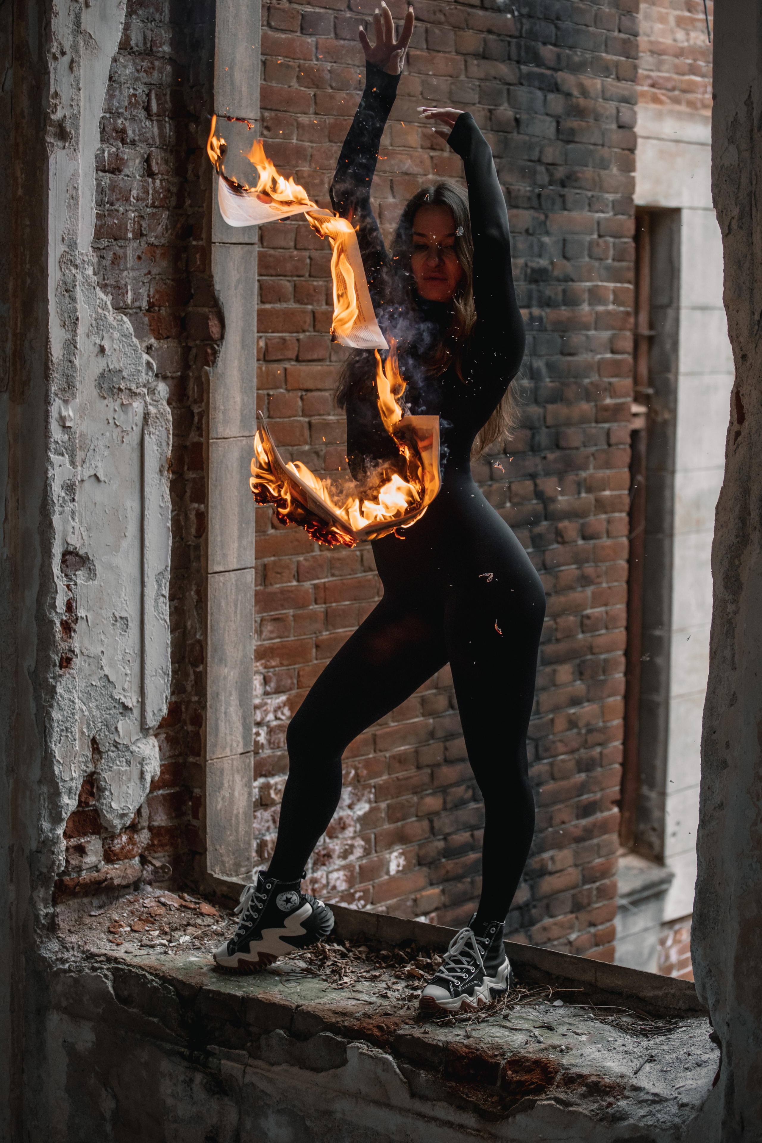 With fire. Photographer in Saint-Petersburg and Moscow Max Spector
