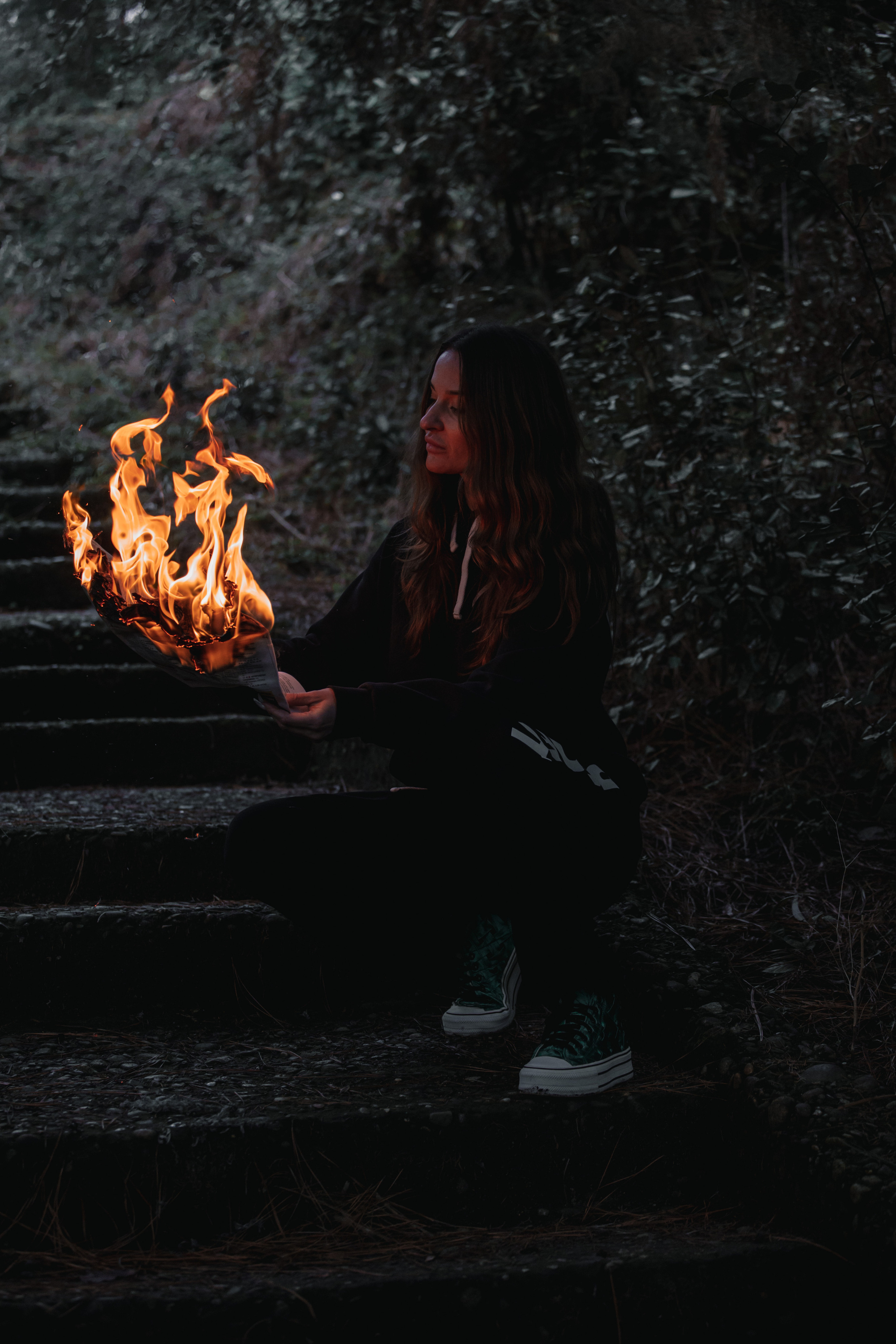 With fire. Photographer in Saint-Petersburg and Moscow Max Spector