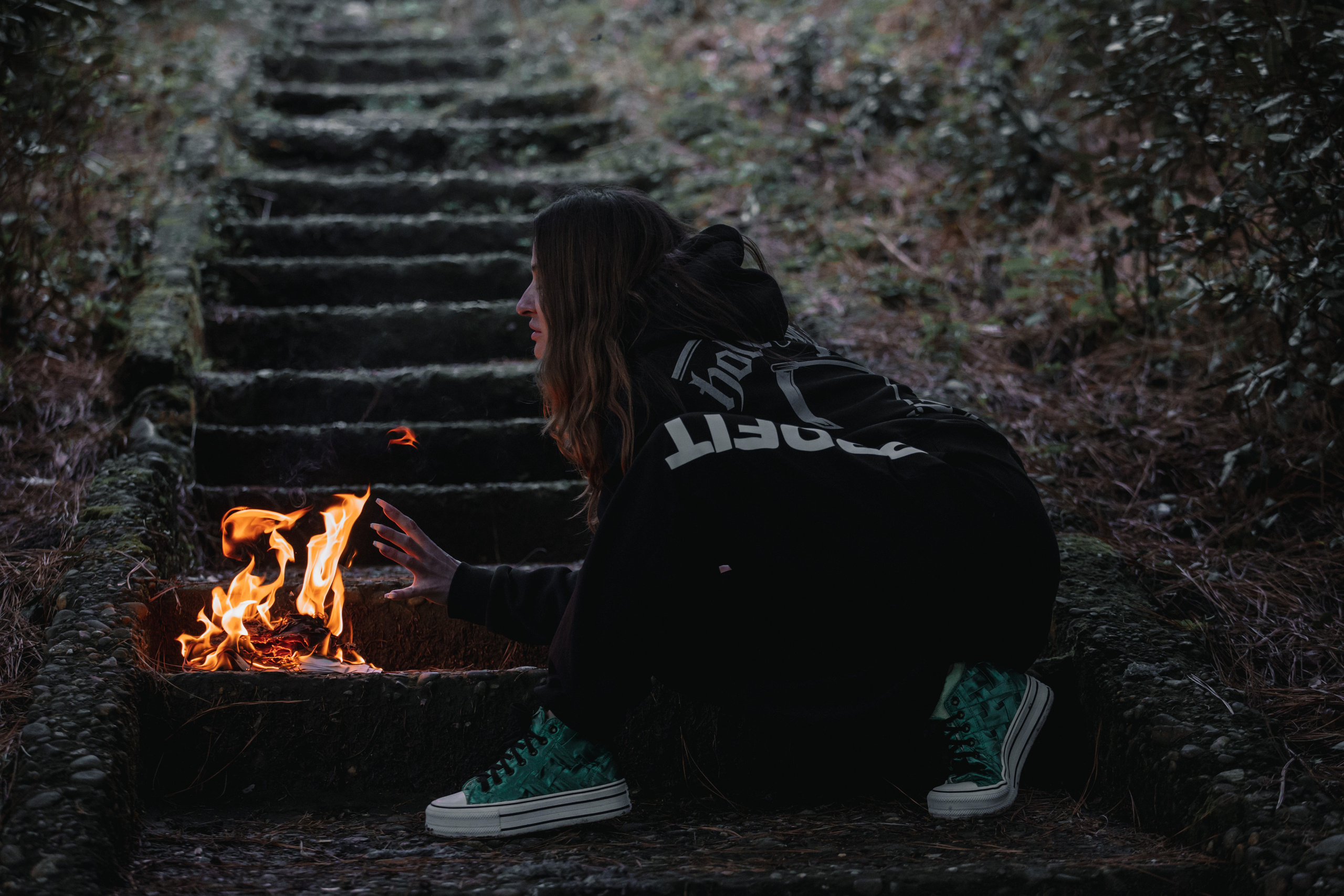 With fire. Photographer in Saint-Petersburg and Moscow Max Spector