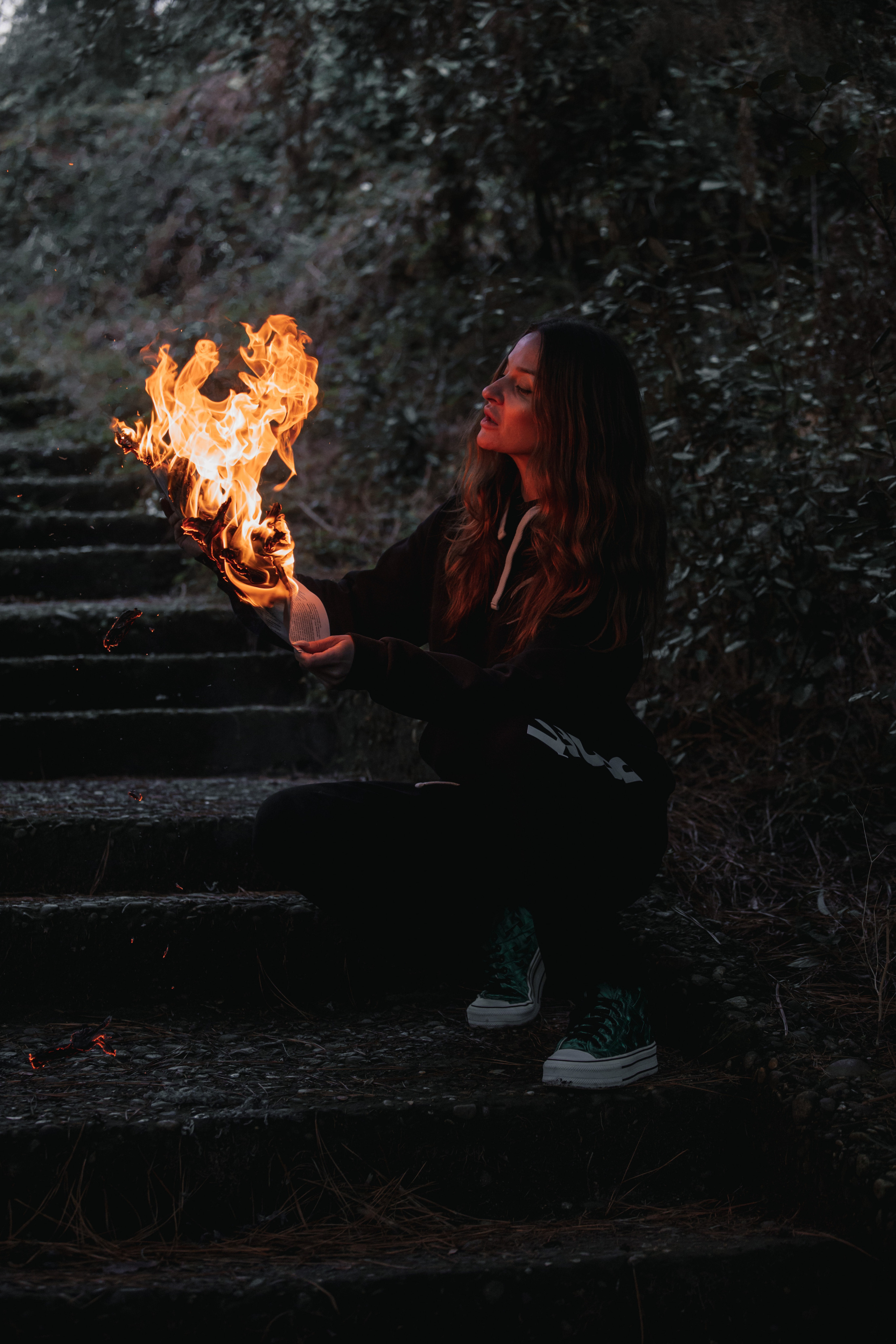With fire. Photographer in Saint-Petersburg and Moscow Max Spector