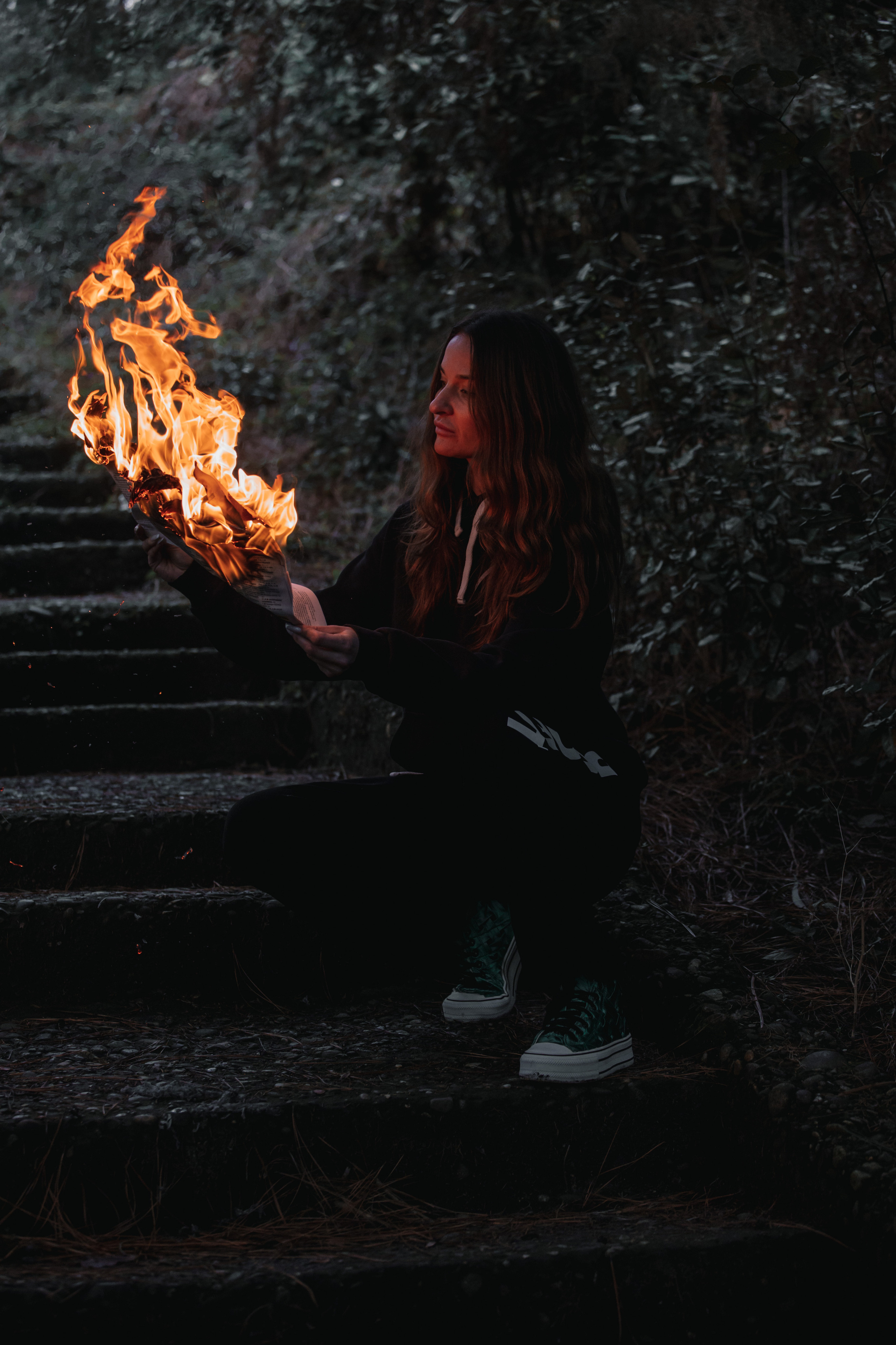 With fire. Photographer in Saint-Petersburg and Moscow Max Spector