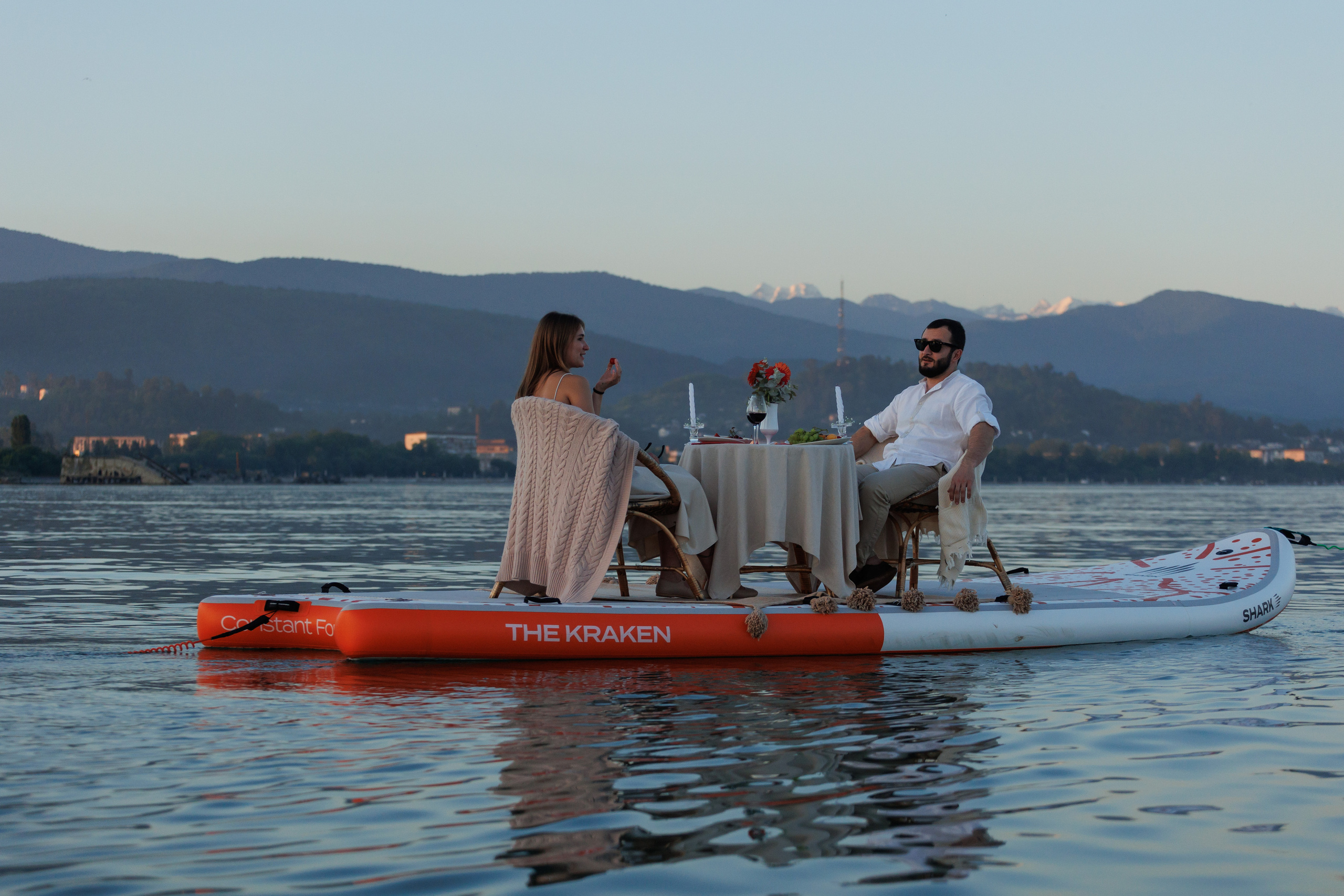 Романтическая съемка на воде. Фотограф в Санкт-Петербурге и Москве Макс Спектор