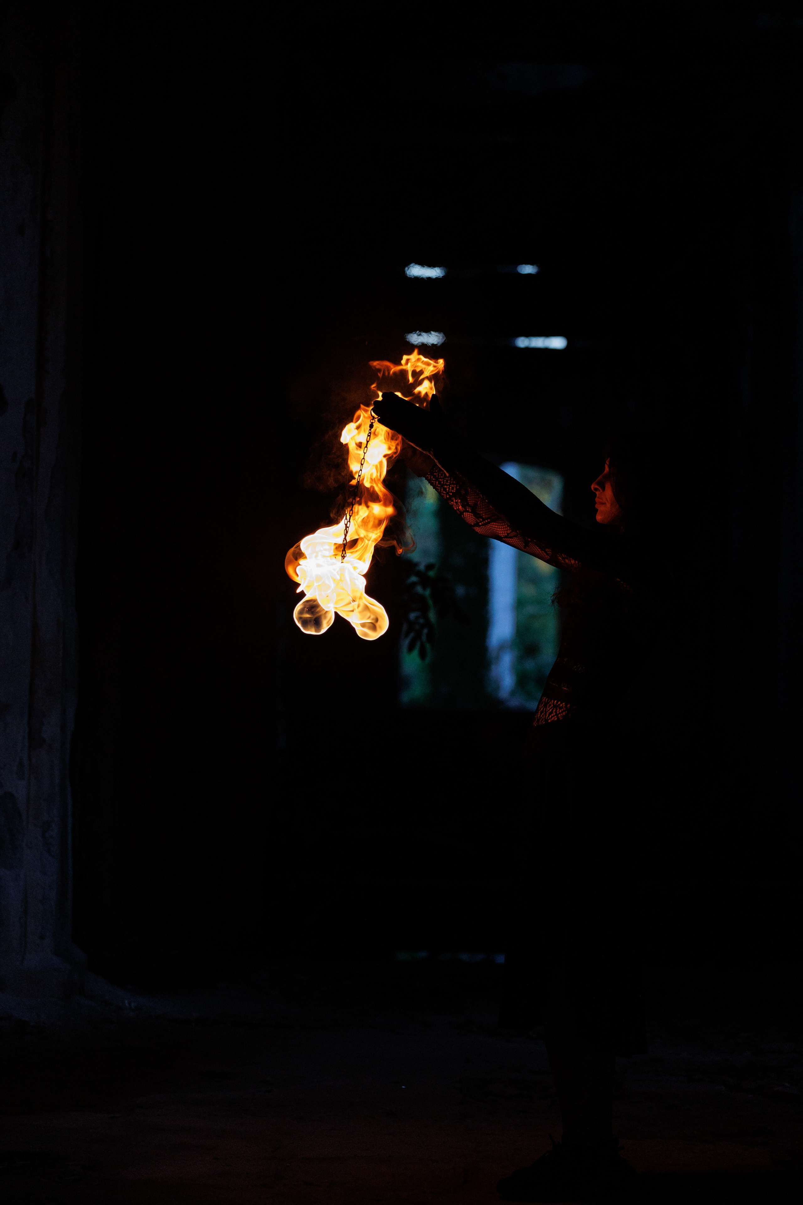 With fire. Photographer in Saint-Petersburg and Moscow Max Spector