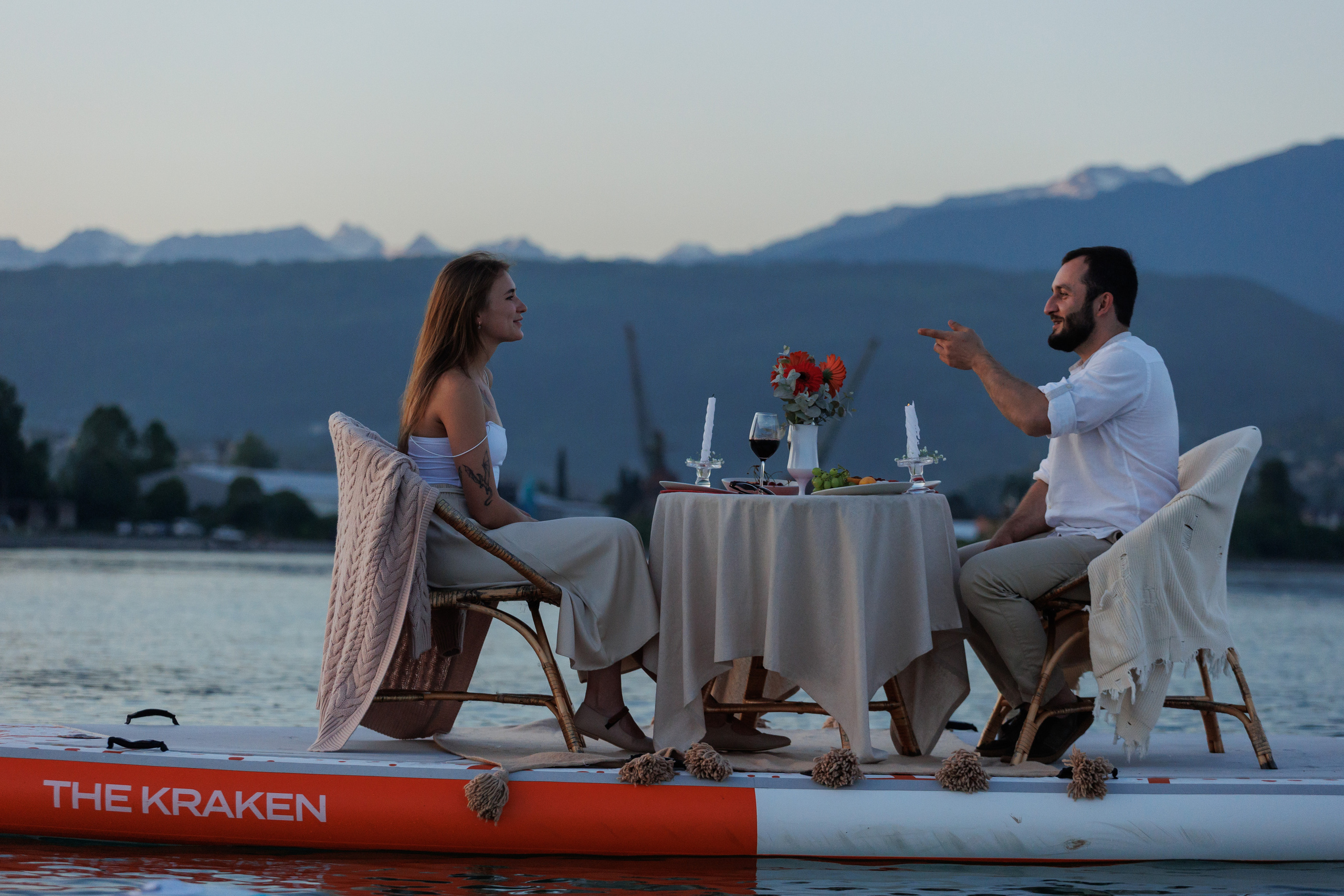 Романтическая съемка на воде. Фотограф в Санкт-Петербурге и Москве Макс Спектор