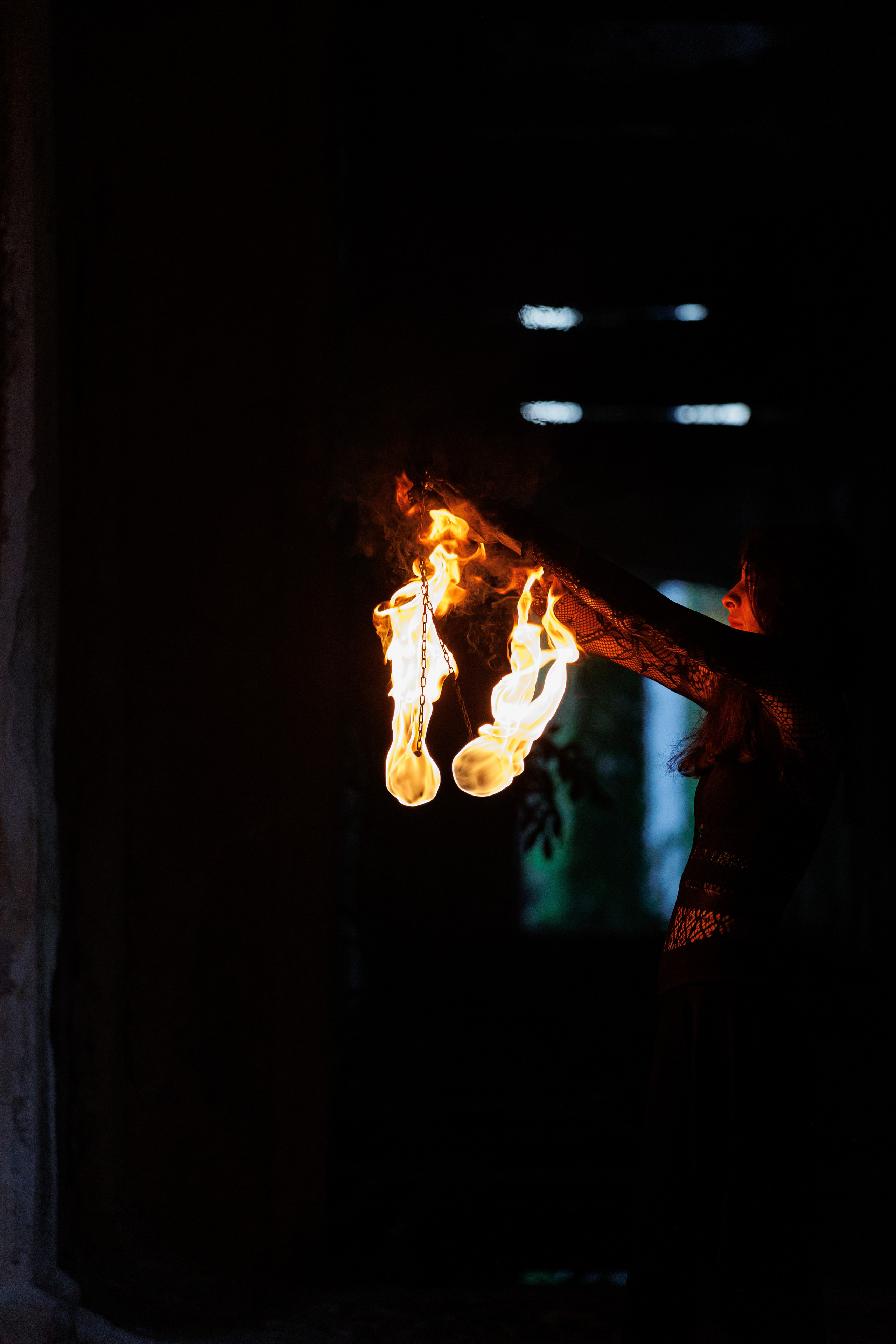 With fire. Photographer in Saint-Petersburg and Moscow Max Spector